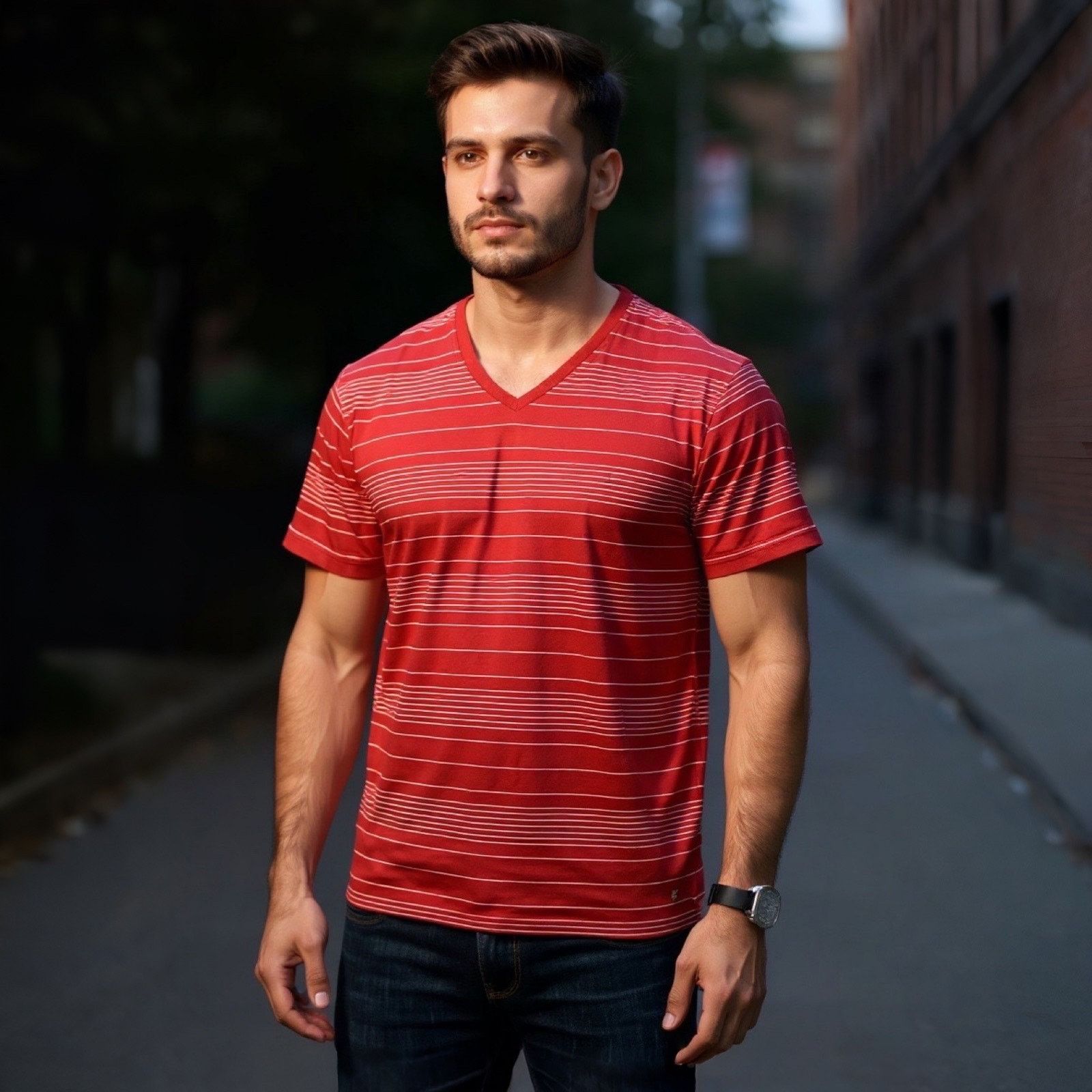 Old Navy Old Navy Classic V-Neck Tee Size US XL / EU 56 / 4 - 1 Thumbnail
