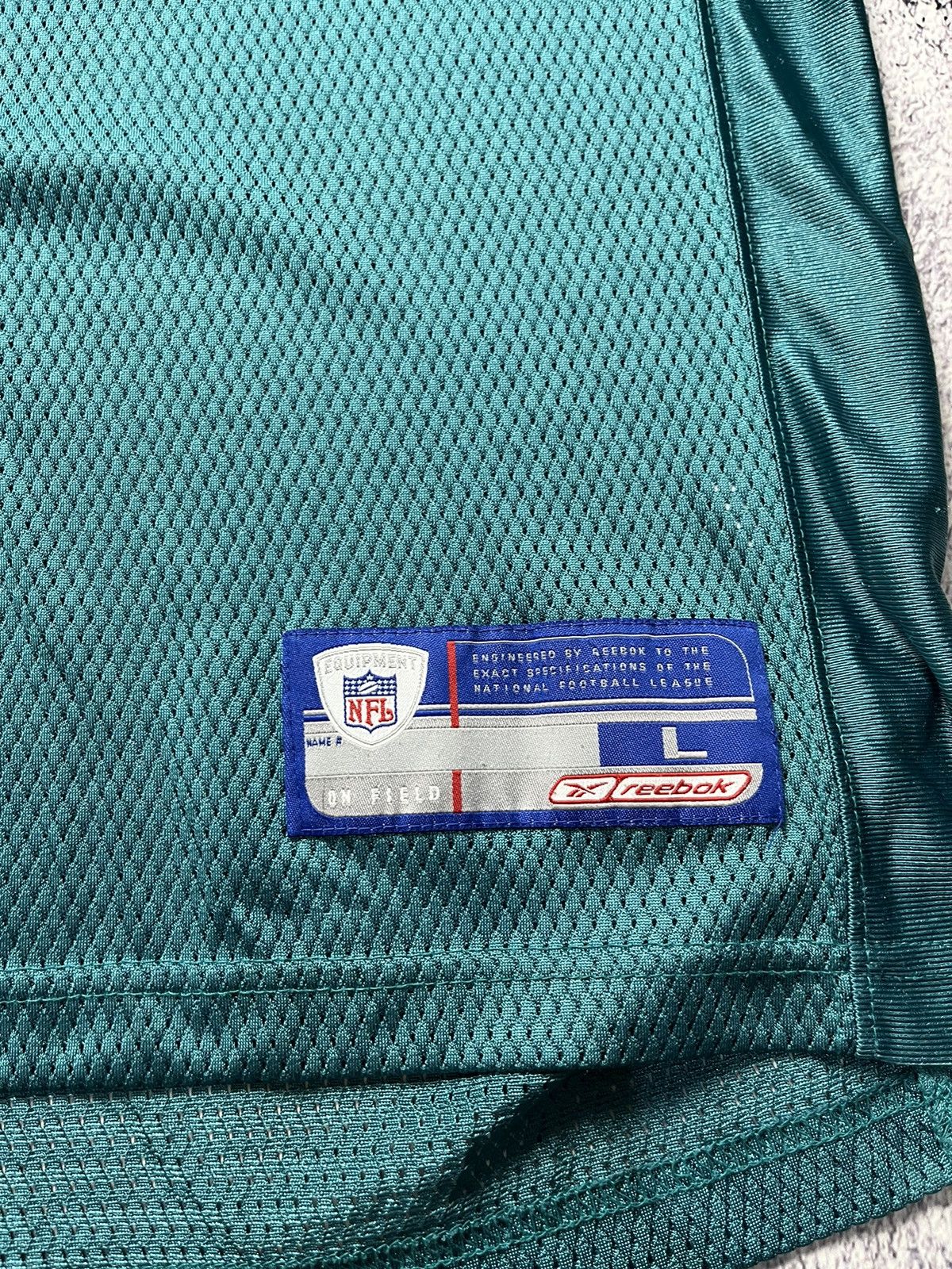 NFL Vintage REEBOK Miami Dolphins Thomas #54 Teal NFL Jersey Size US L / EU 52-54 / 3 - 10 Thumbnail