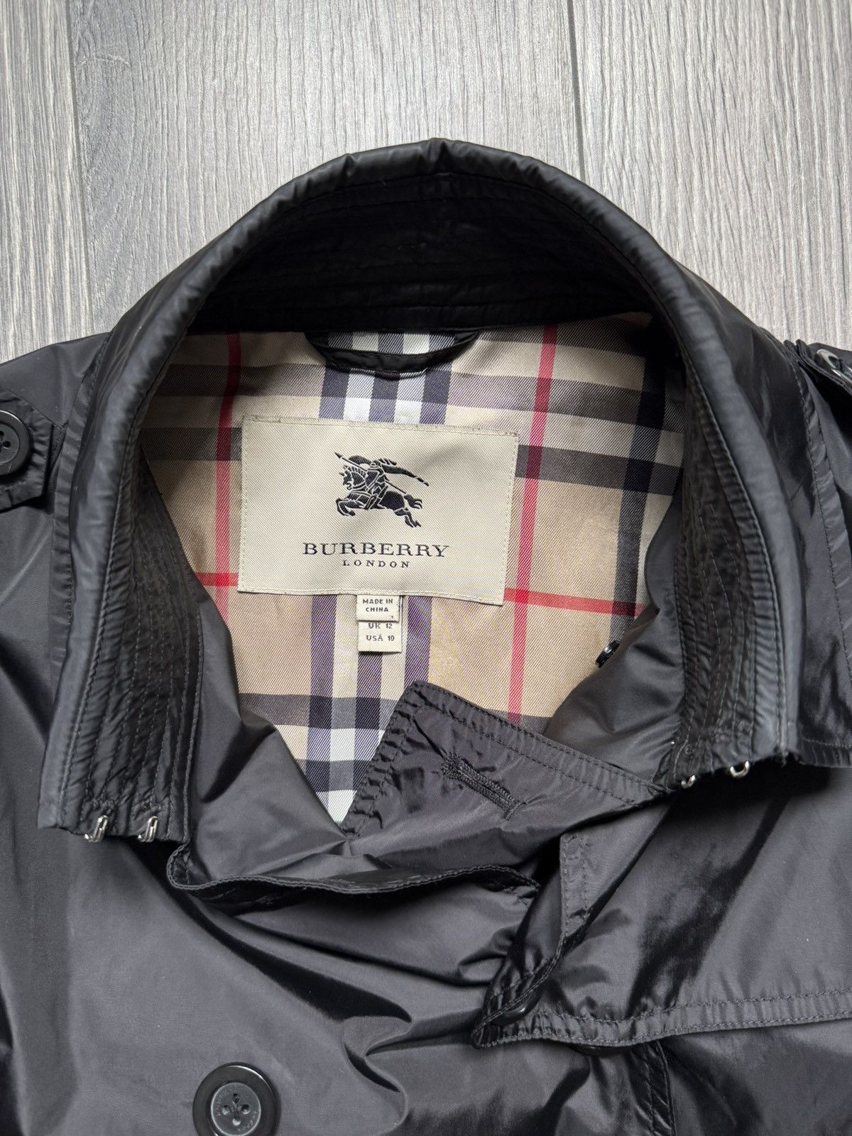 Burberry Burberry Double-breasted Lightweight nylon Trench coat Size M / US 6-8 / IT 42-44 - 3 Thumbnail