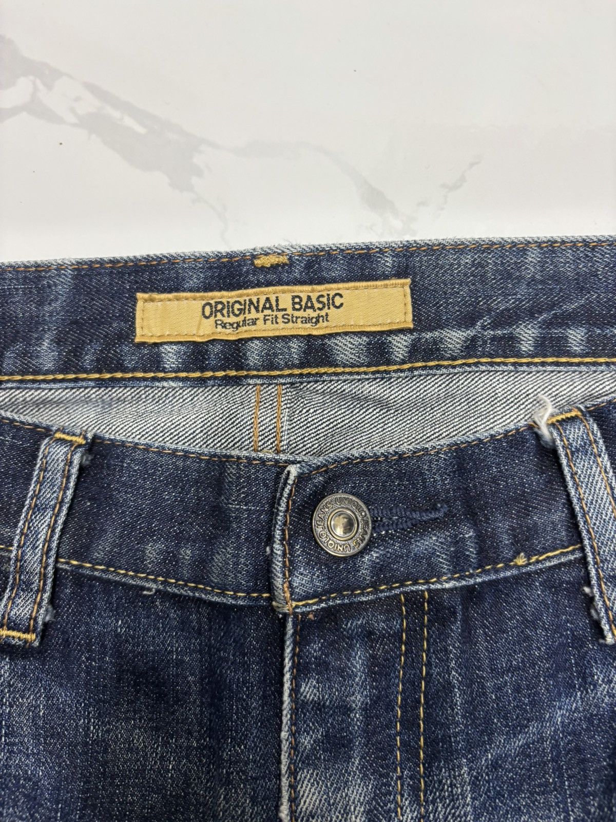 Jean × Undercover × Uniqlo UNIQLO S-002 DENIM BAGGY JEAN UNDERCOVER STYLE BASIC Size US 34 / EU 50 - 12 Thumbnail