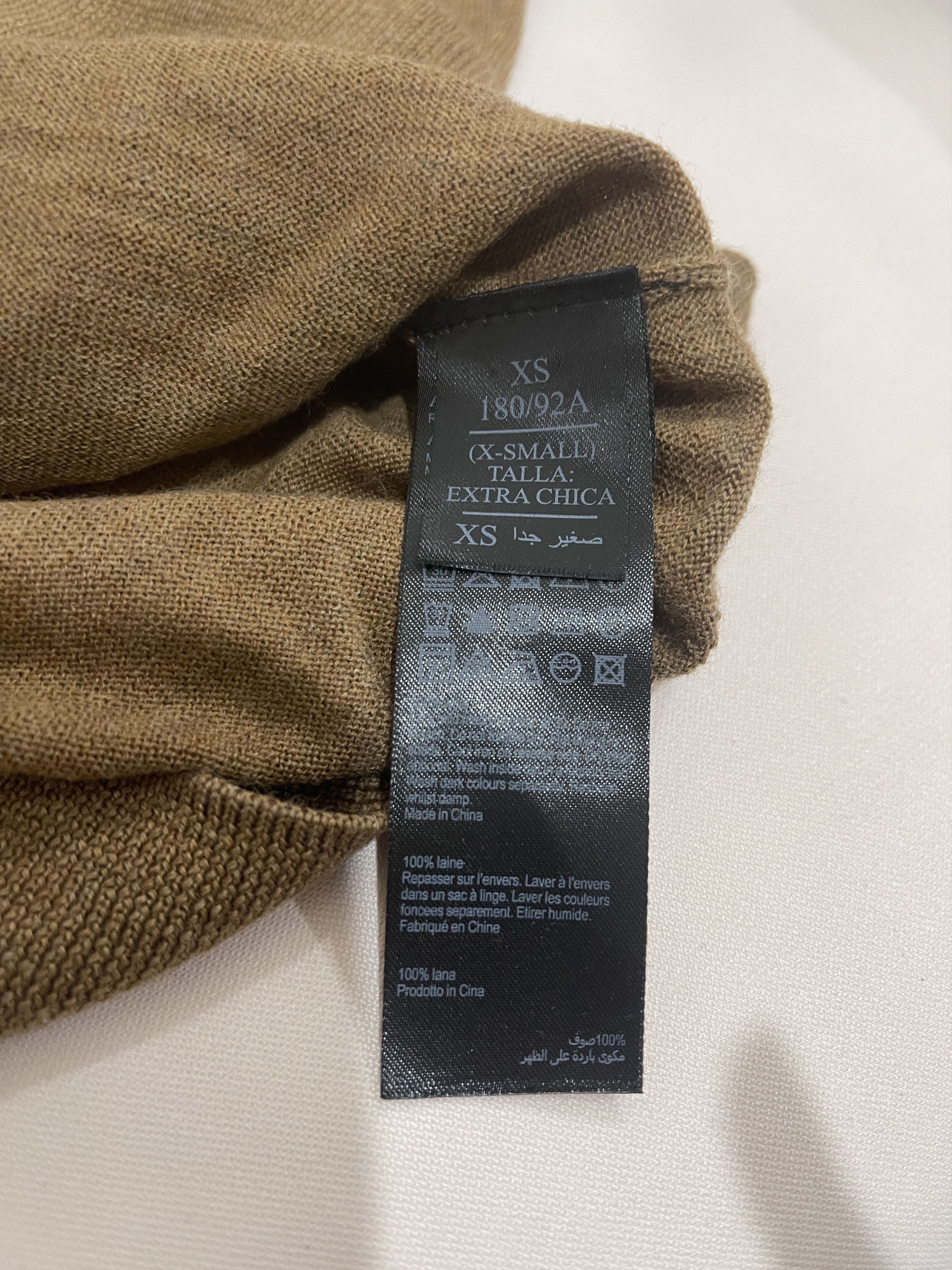 Allsaints All Saints Brown Merino Wool Long Sleeve XS Sweater Size US XS / EU 42 / 0 - 13 Thumbnail