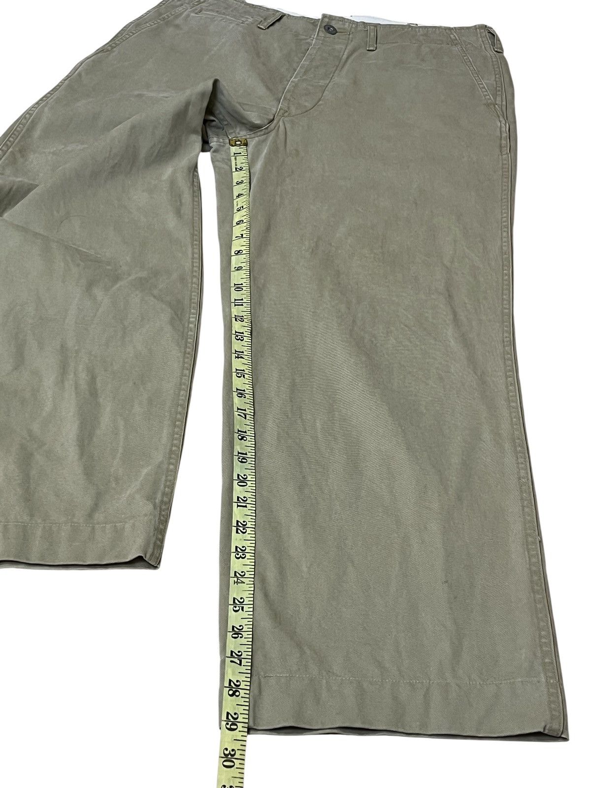 Toyo Enterprises Vintage BOBSON TK401Z us army m-1941 trousers chinos pants Size US 33 - 16 Thumbnail