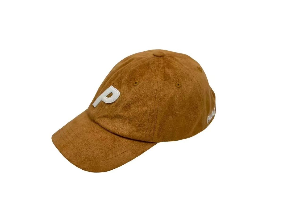Palace Palace Logo 6-Panel Suede Cap Size ONE SIZE - 1 Thumbnail