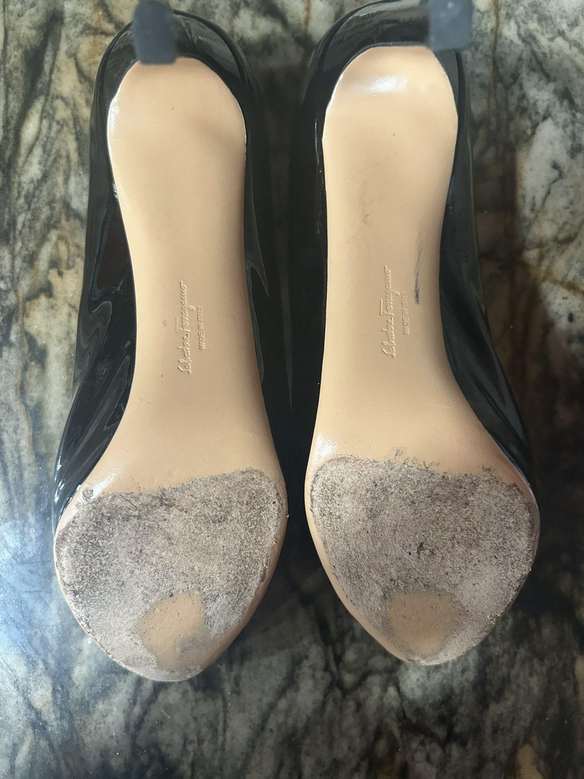 Salvatore Ferragamo Black ferragamo high heels women’s Size US 8 / IT 38 - 4 Thumbnail