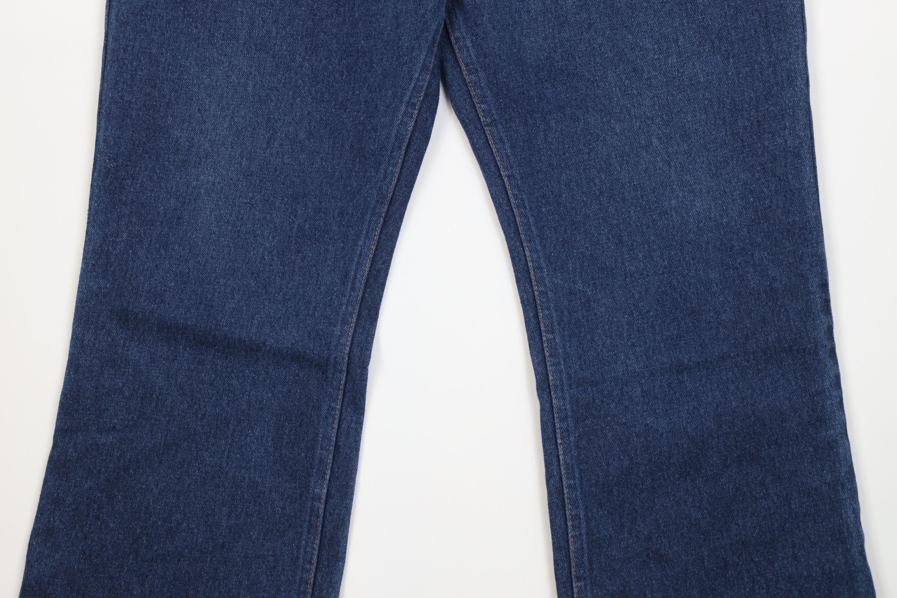 Vintage Vintage 70s Streetwear Bell Bottoms Denim Jeans Blue USA Size US 36 / EU 52 - 3 Thumbnail