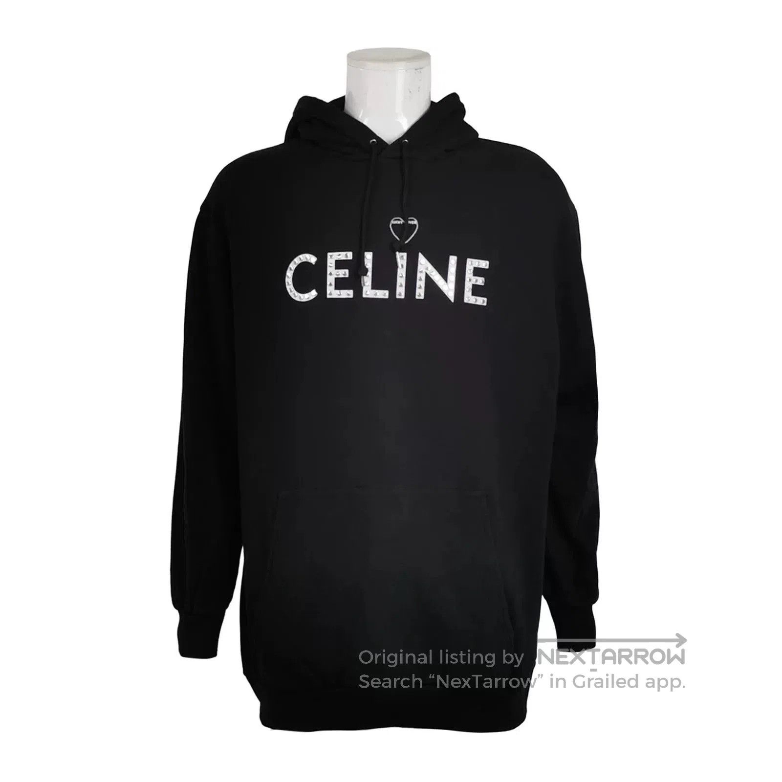 Celine Celine Cotton Logo Hoodie S Size. Size US S / EU 44-46 / 1 - 1 Thumbnail