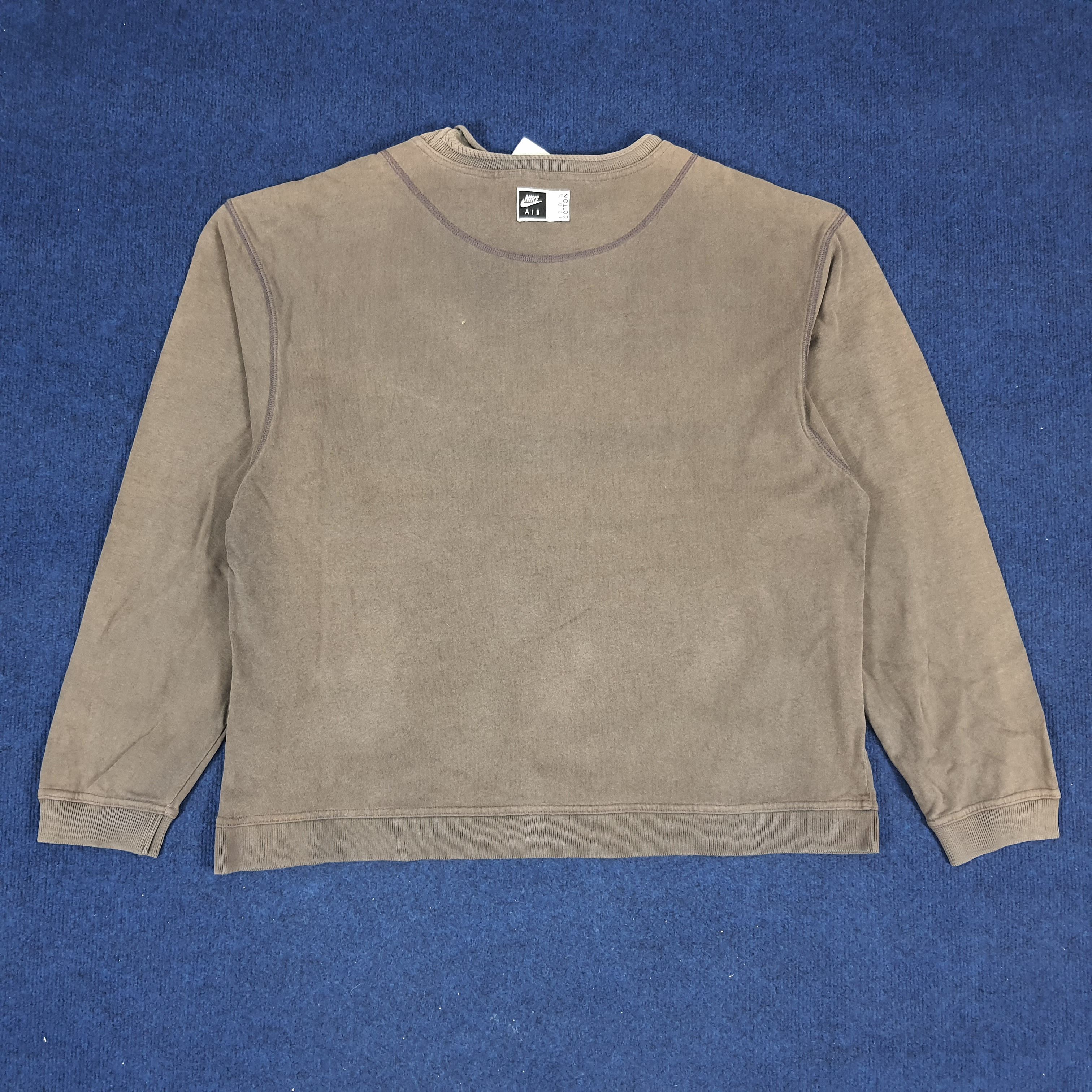 Nike × Vintage Vintage NIKE Air Streetwear Sweatshirts Size US L / EU 52-54 / 3 - 3 Thumbnail
