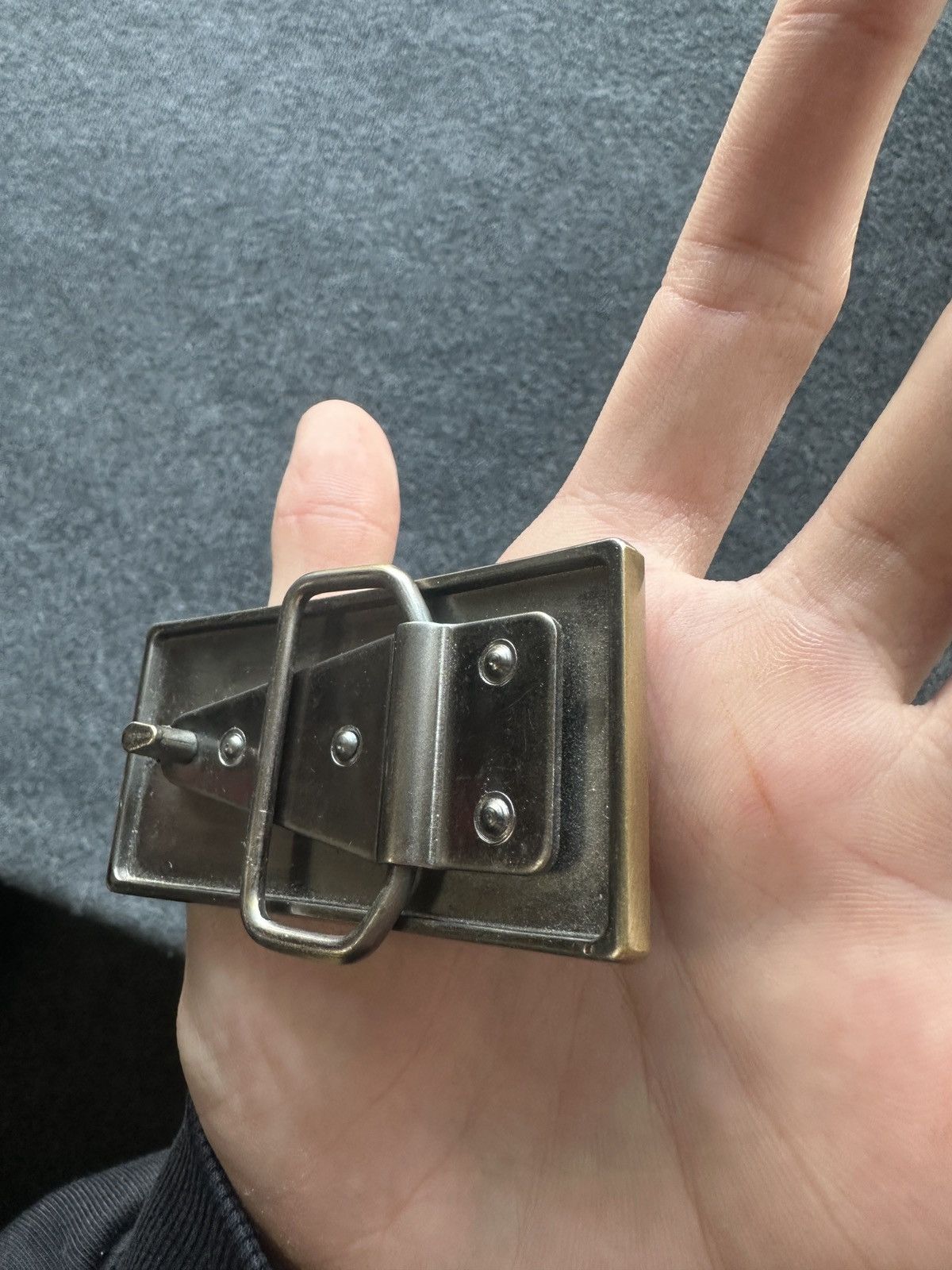 Other RARE🚨 DIESEL FUEL FOR LIFE MEN BUCKLE BRONZ LOGO ONLY BUCKLE Size ONE SIZE - 5 Thumbnail