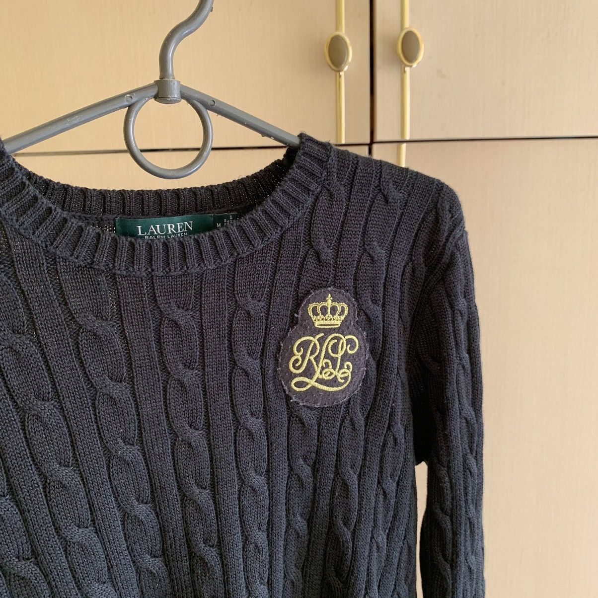 Other Vintage Polo Ralph Lauren Knitted Sweater big logo 90s Size M / US 6-8 / IT 42-44 - 8 Thumbnail