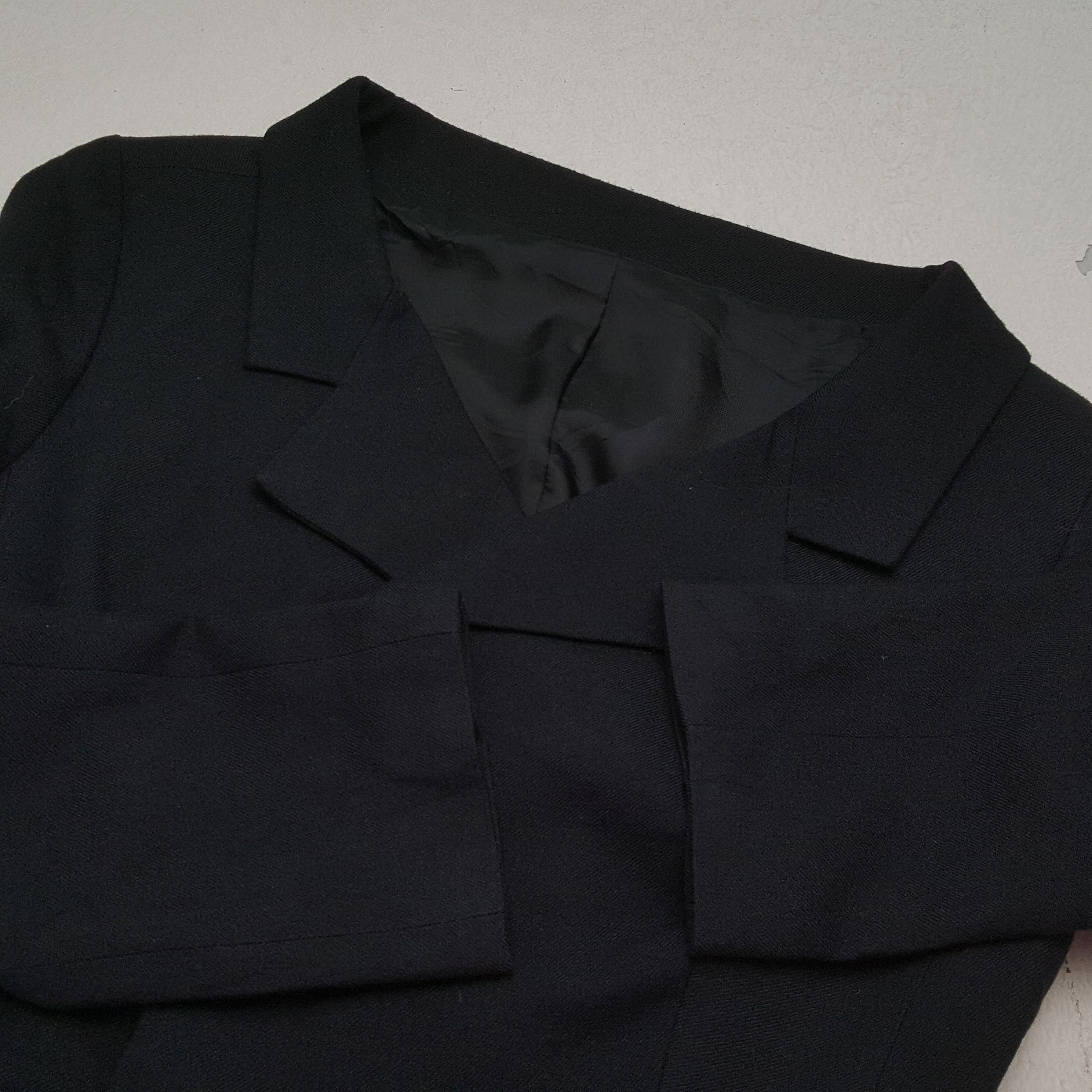 Yohji Yamamoto YOHJI YAMAMOTO Japanese Fashion Designer Blazer Jacket Size XXS / US 00 / IT 34 - 8 Thumbnail