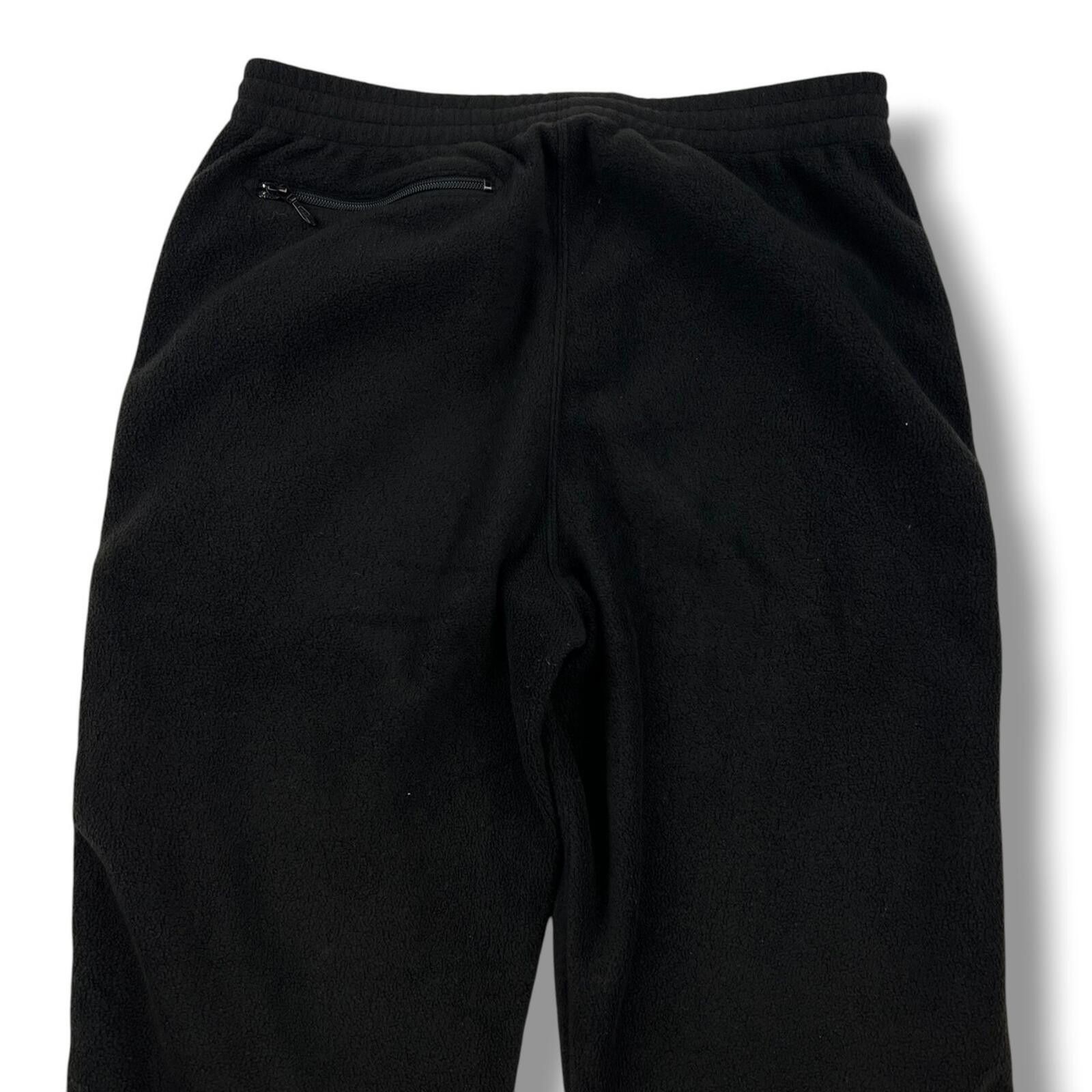 Needles Needles Black Piping Fleece Sweatpants Size US 32 / EU 48 - 3 Thumbnail