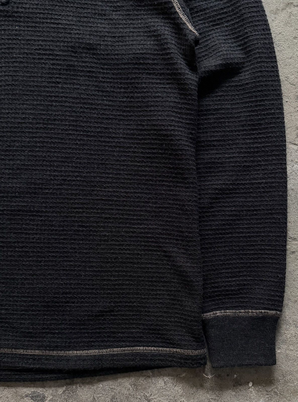 RRL Ralph Lauren RRL - Knitted Waffle Quarter Zip (Sample item) Size US M / EU 48-50 / 2 - 5 Thumbnail
