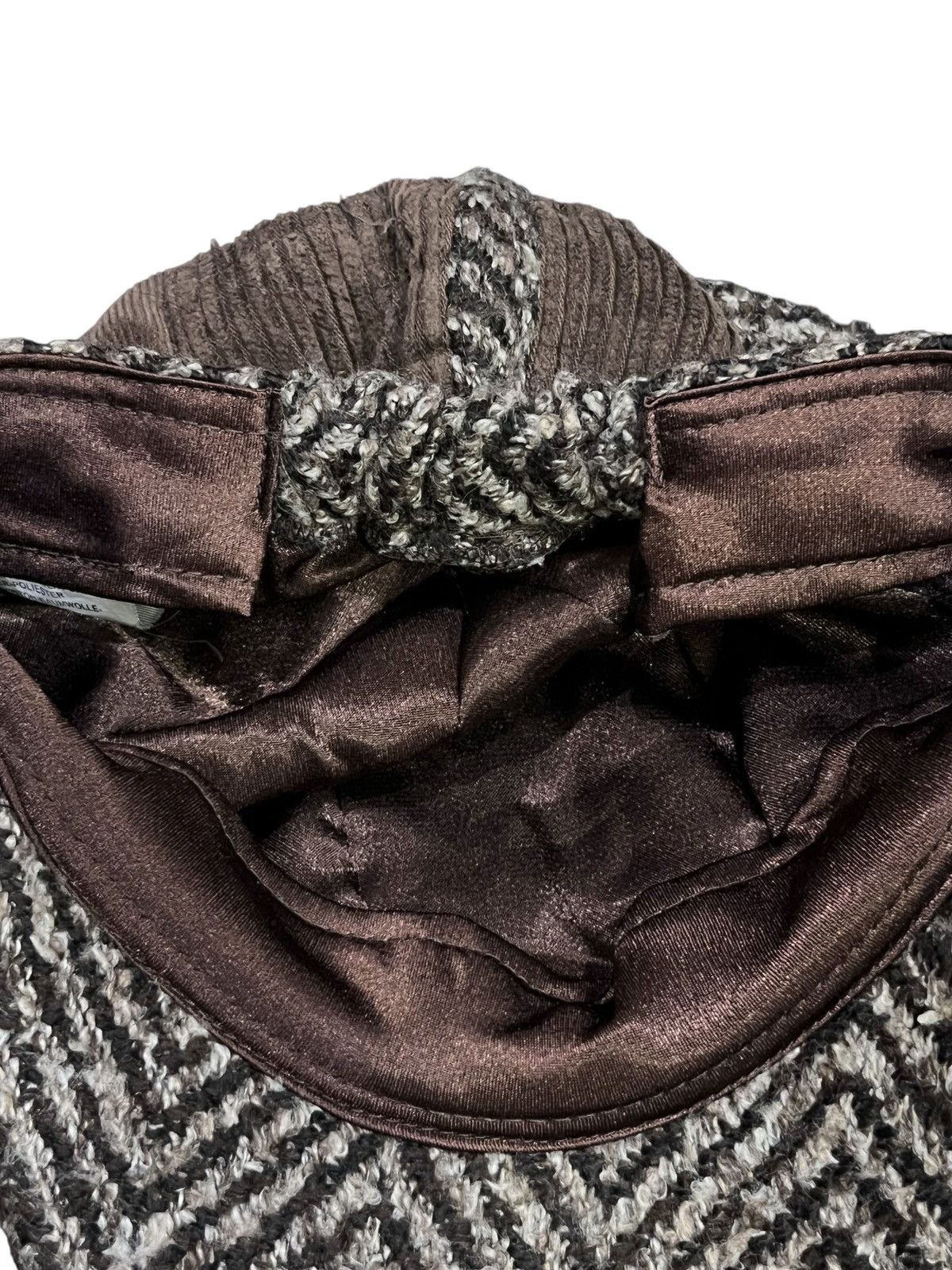 Designer Grunge Vintage Japanese Patchwork Corduroy Newsboy Hat Size ONE SIZE - 13 Thumbnail