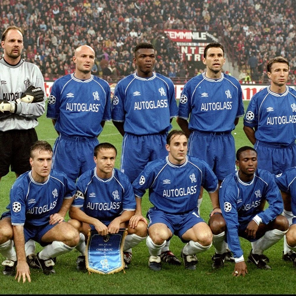 Umbro × Vintage 1999 2000 Chelsea London Umbro Vintage Home Soccer Jersey FC Size US L / EU 52-54 / 3 - 2 Thumbnail