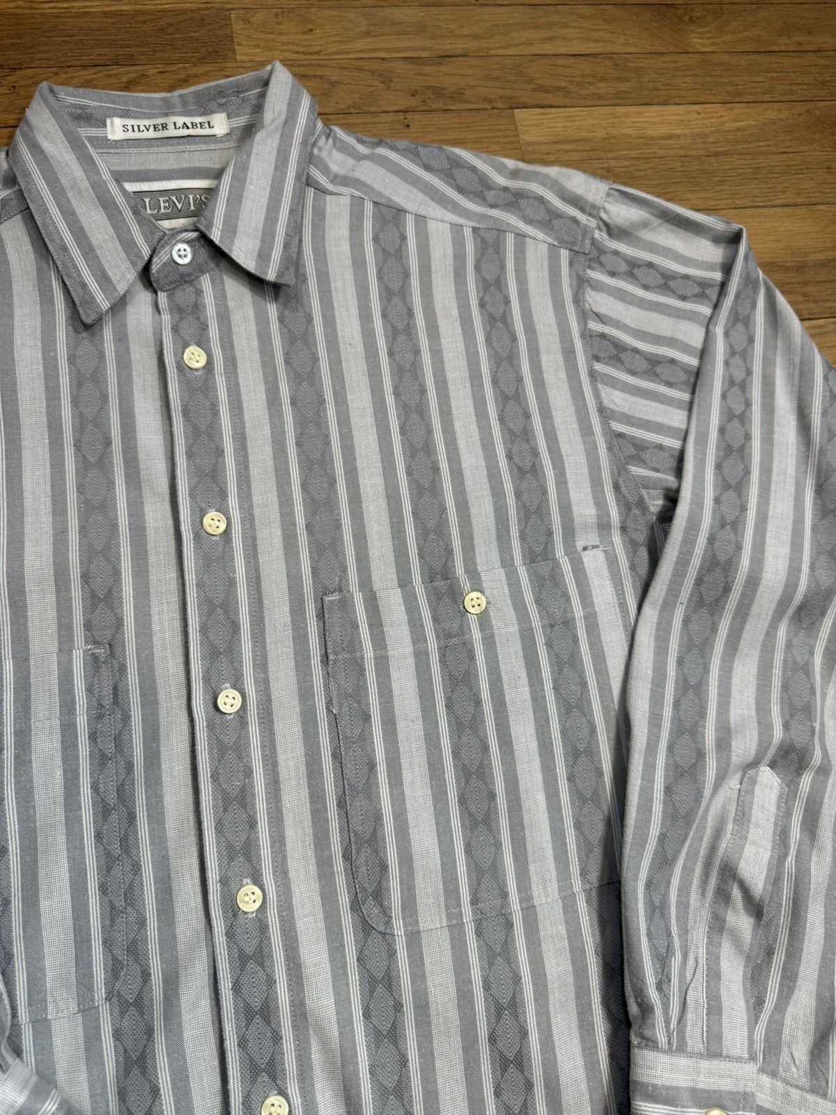 Levi's × Levi's Vintage Clothing × Vintage Vintage Levi’s Silver Label Button Up Shirt Size US M / EU 48-50 / 2 - 3 Thumbnail