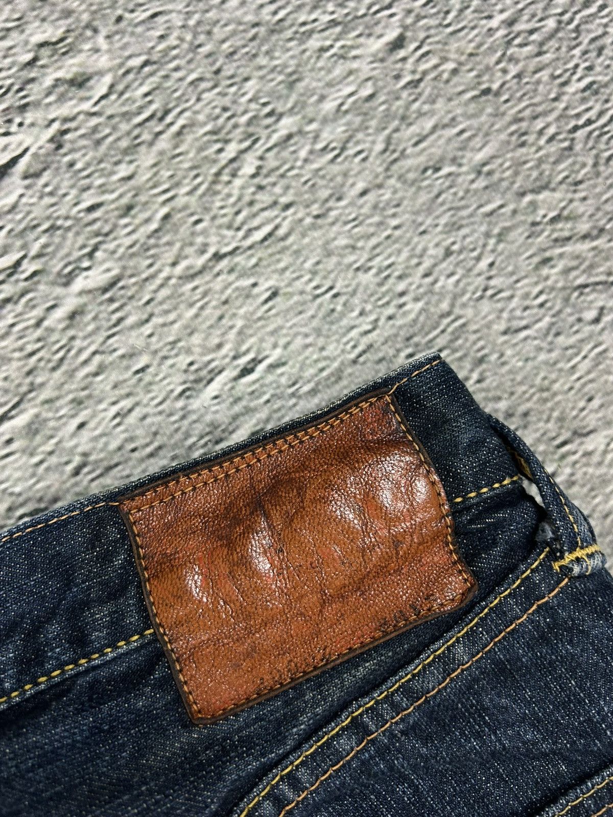 Evisu Evisu Yamane jeans smiley face Japanese vintage seagull Size 28" / US 6 / IT 42 - 5 Thumbnail
