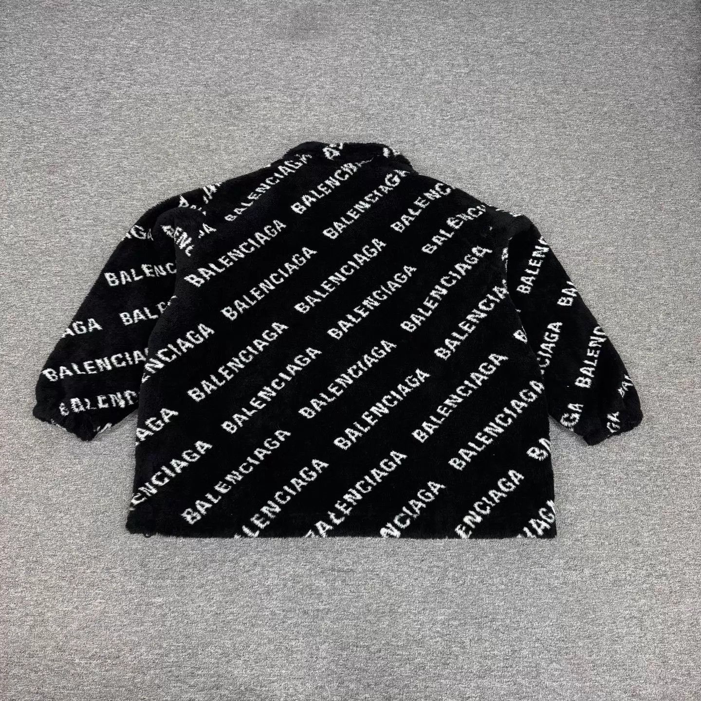 Balenciaga Balenciaga Teddy Zip Jacket Allover Print Size 34 Size XXS / US 00 / IT 34 - 3 Thumbnail