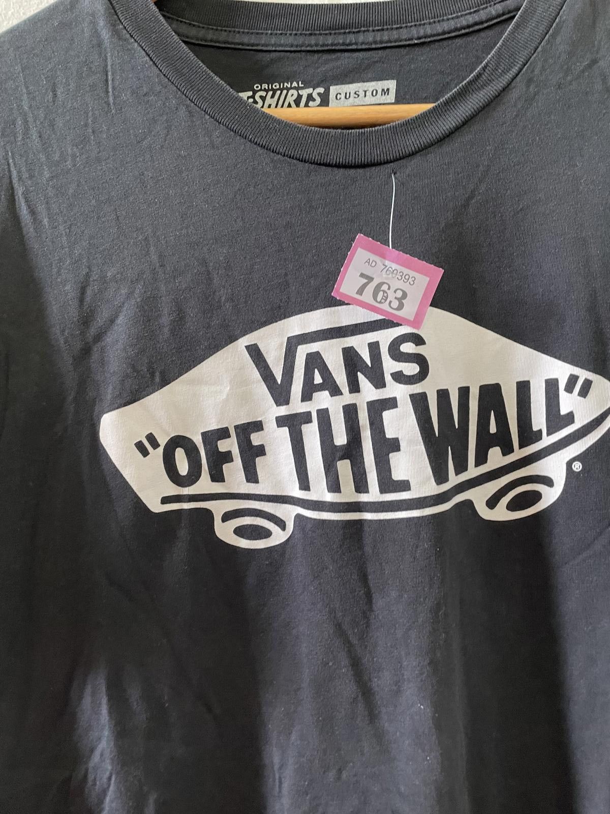 Vans Vans Off The Wall Black Graphic T-Shirt Medium Size US M / EU 48-50 / 2 - 2 Thumbnail