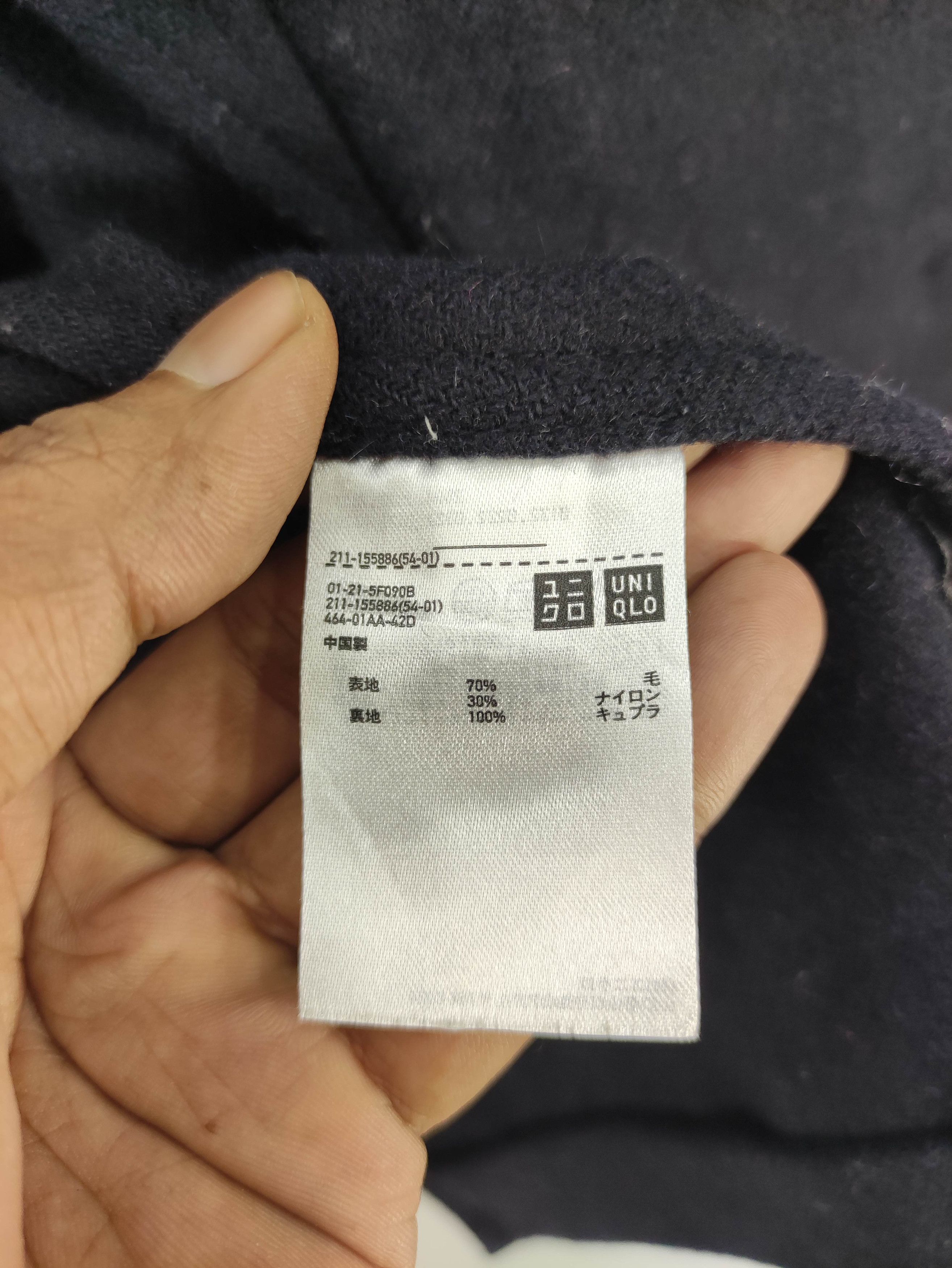 Uniqlo Ines De La Fressange Uniqlo Wool Coat Jacket Size XS / US 0-2 / IT 36-38 - 6 Thumbnail