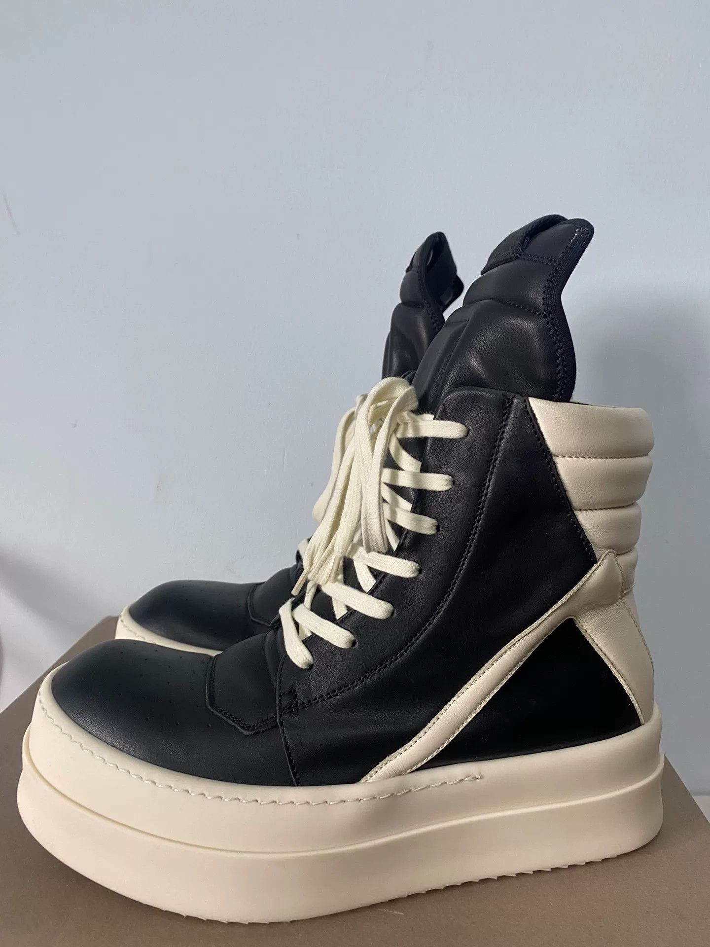 Rick Owens rick owens thick triangular shoes size 40 Size US 7 / EU 40 - 1 Thumbnail