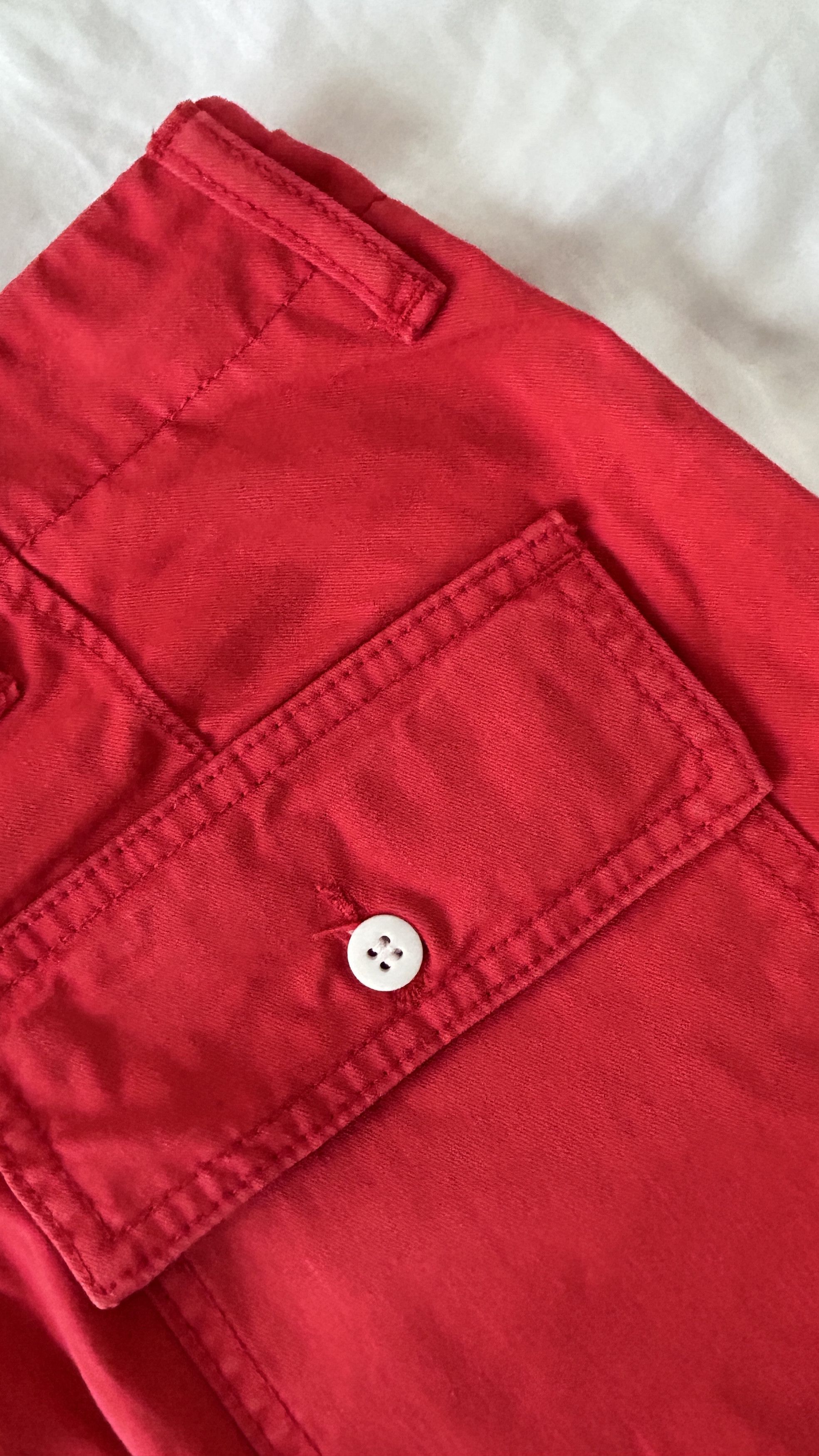 Nanamica aa . W30 . NANAMICA . SUDU915 . RED INTENSE SHORTS . MIJ Size US 30 / EU 46 - 10 Thumbnail