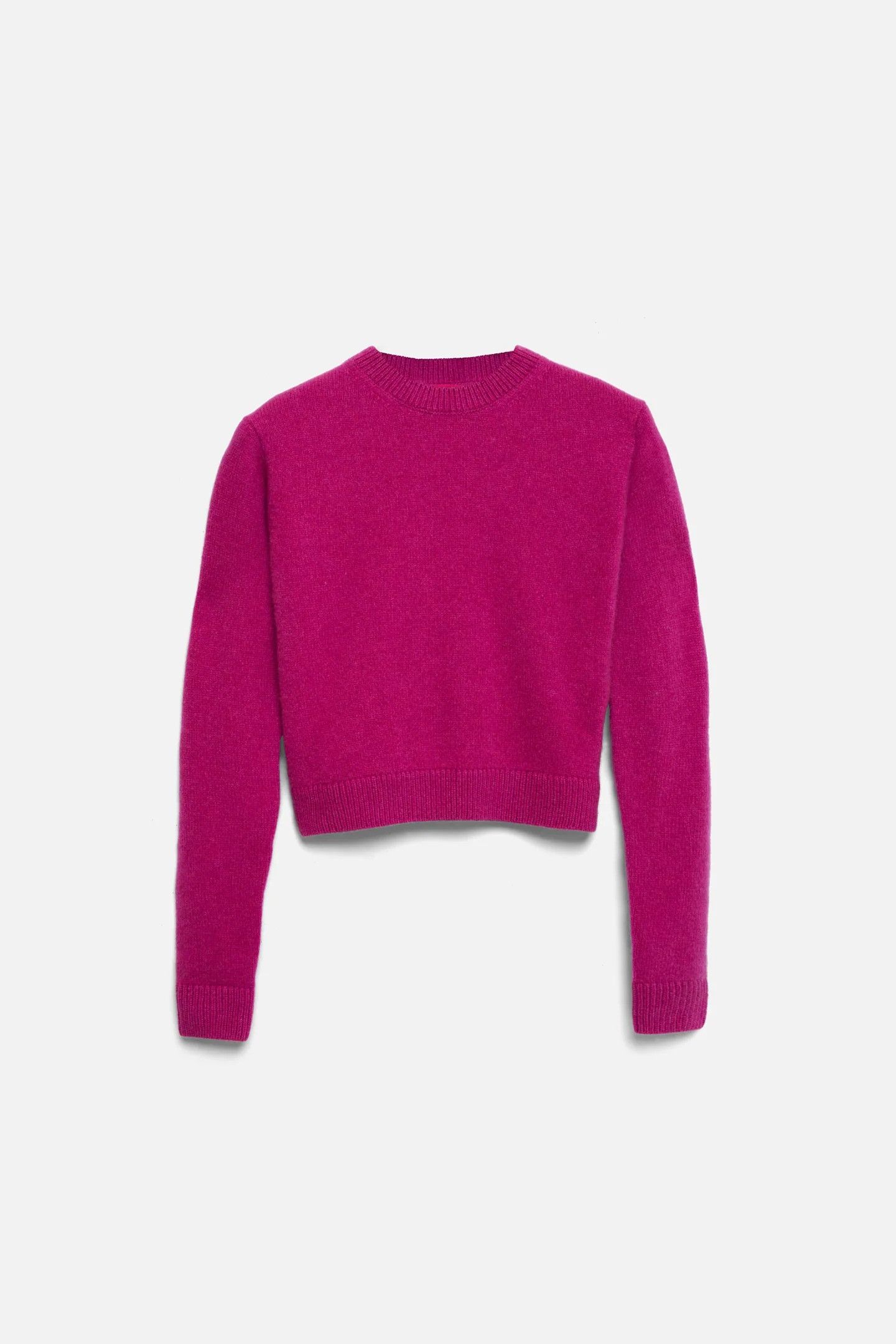 The Elder Statesman $1095 The Elder Statesman Simple Cashmere Crew Sweater Size L / US 10 / IT 46 - 1 Thumbnail
