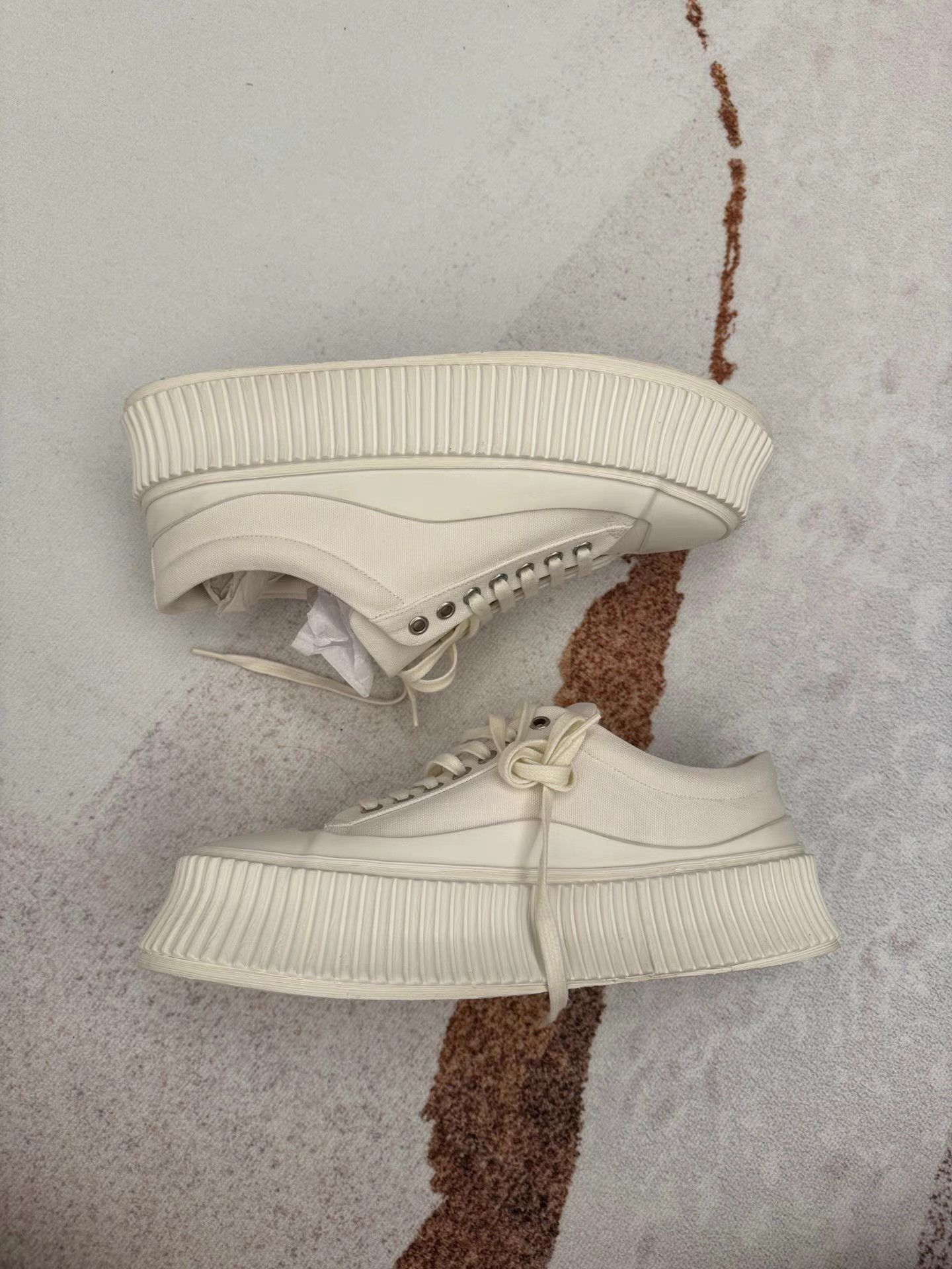 Jil Sander Jil Sander Minimalist White Sneakers K6 Size US 9 / IT 39 - 4 Thumbnail