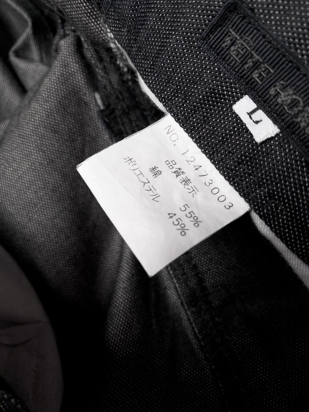 Issey Miyake Vintage TETE HOMME BY ISSEY MIYAKE DENIM PANTS Size US 32 / EU 48 - 14 Thumbnail