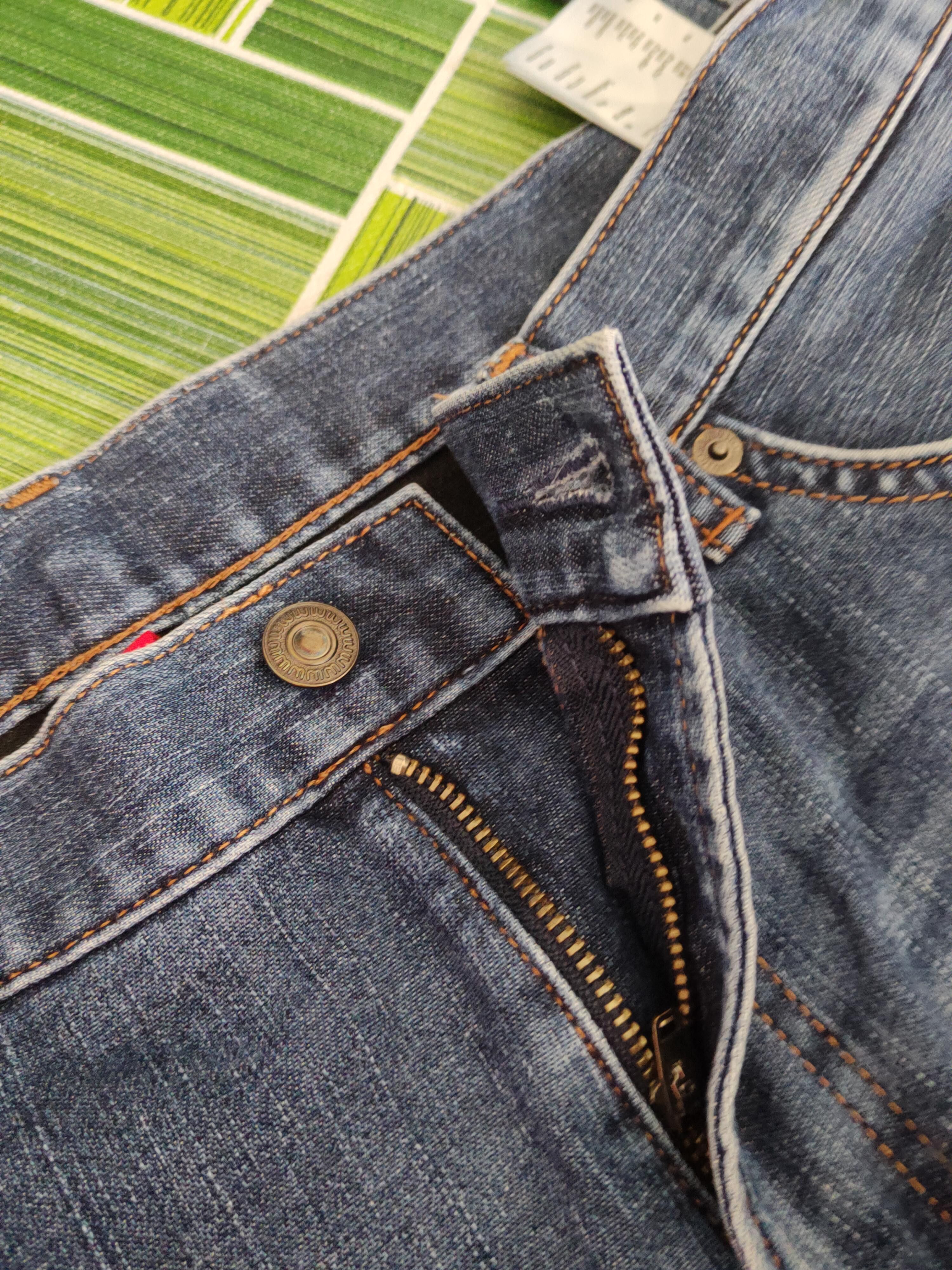 Japanese Brand Uniqlo Blue japan faded jeans Denim Pants #S1372 Size US 32 / EU 48 - 13 Thumbnail