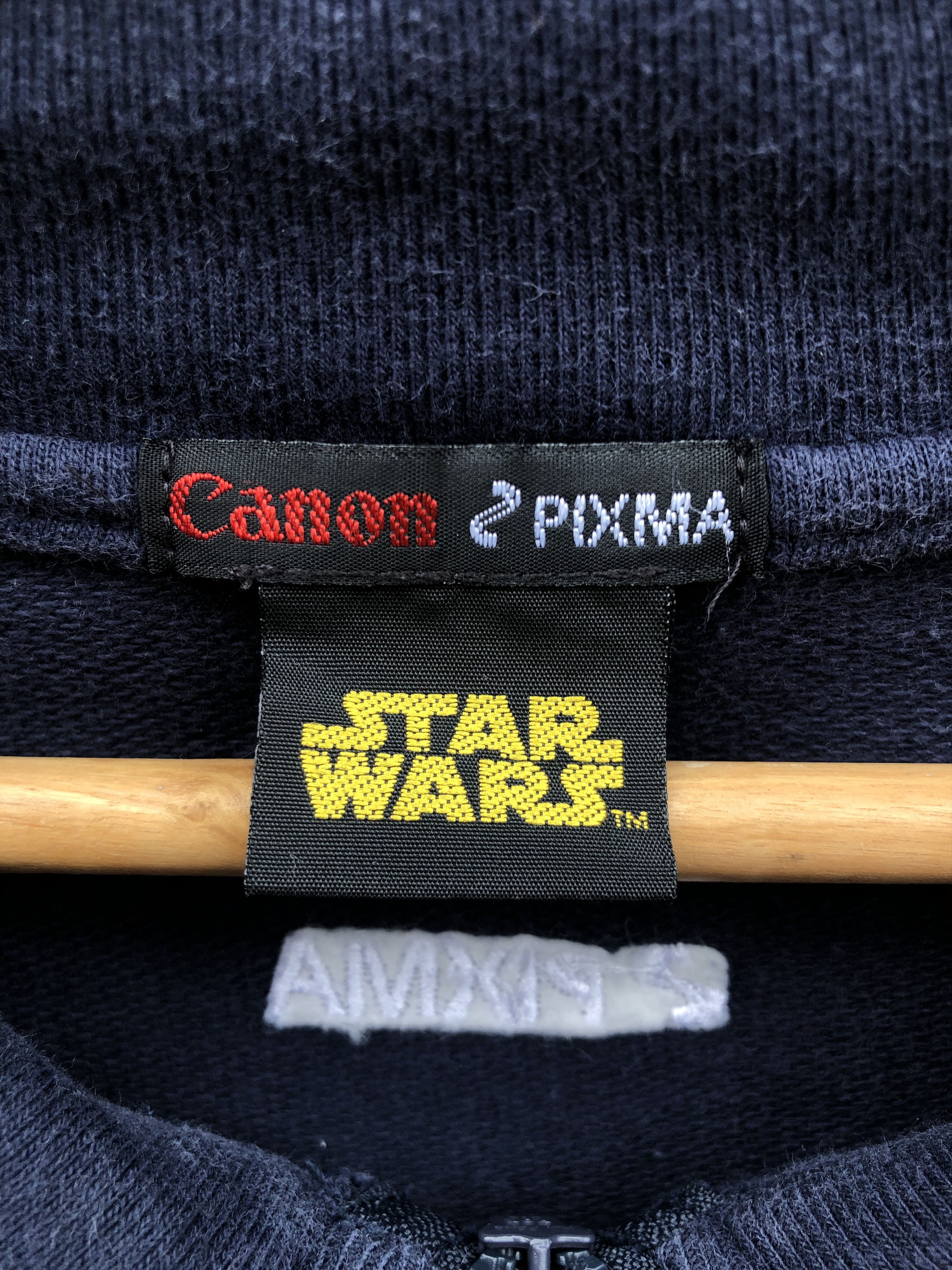 Star Wars 2005 Canon X Star Wars Promo Half-Zip Shirt Size US M / EU 48-50 / 2 - 3 Thumbnail