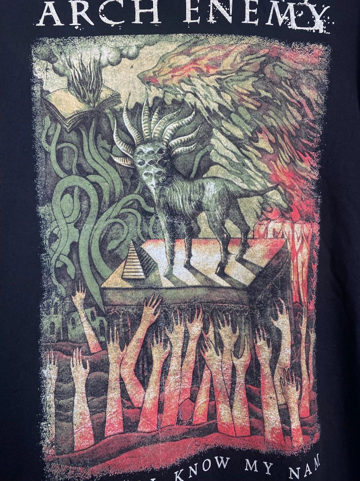 Band Tees ARCH ENEMY DEATH METAL BAND TEE YOU WILL KNOW MY NAME Size US M / EU 48-50 / 2 - 3 Thumbnail