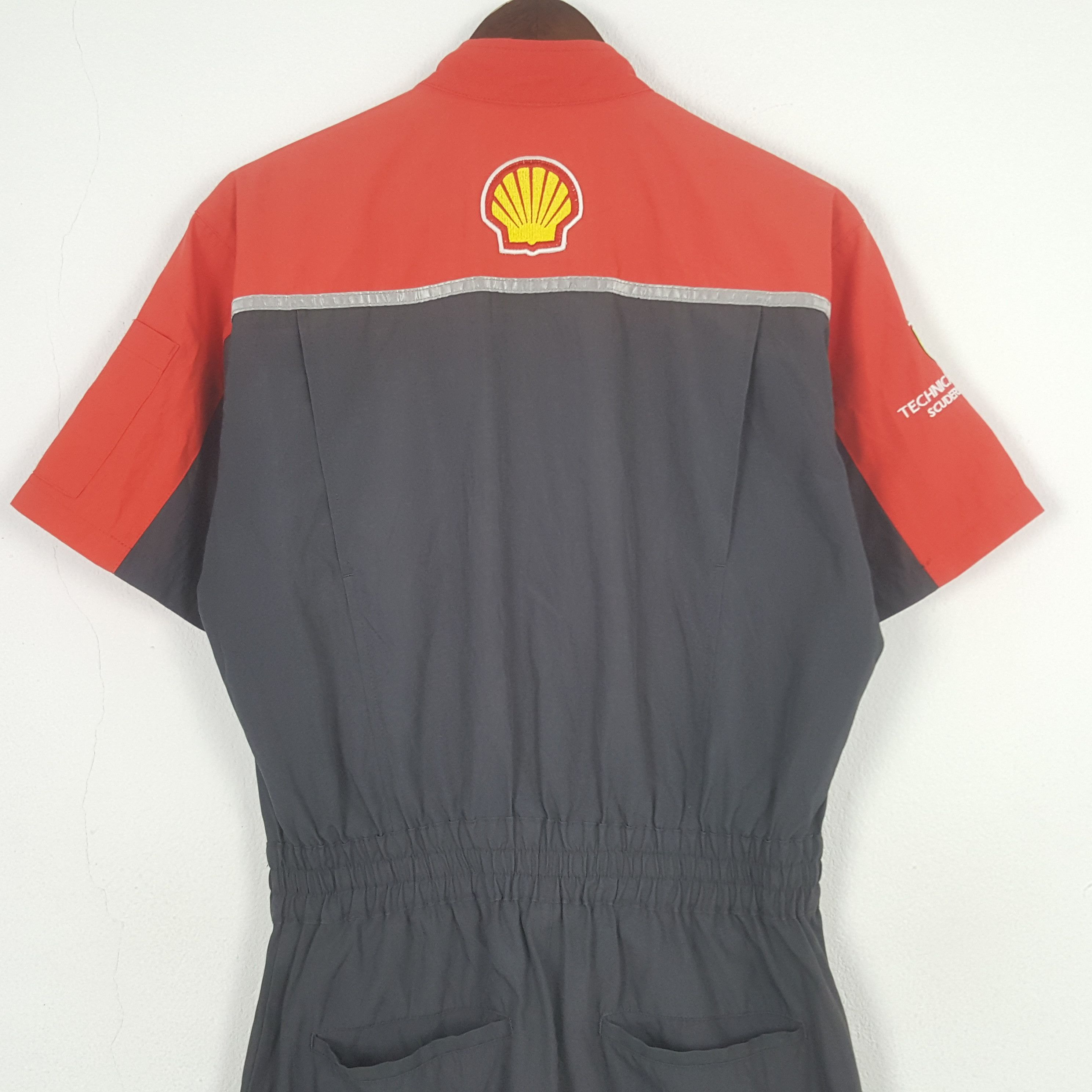 Sports Specialties Vintage Shell Helix x Ferrari Coverall Jumpsuit Jacket Size US M / EU 48-50 / 2 - 7 Thumbnail