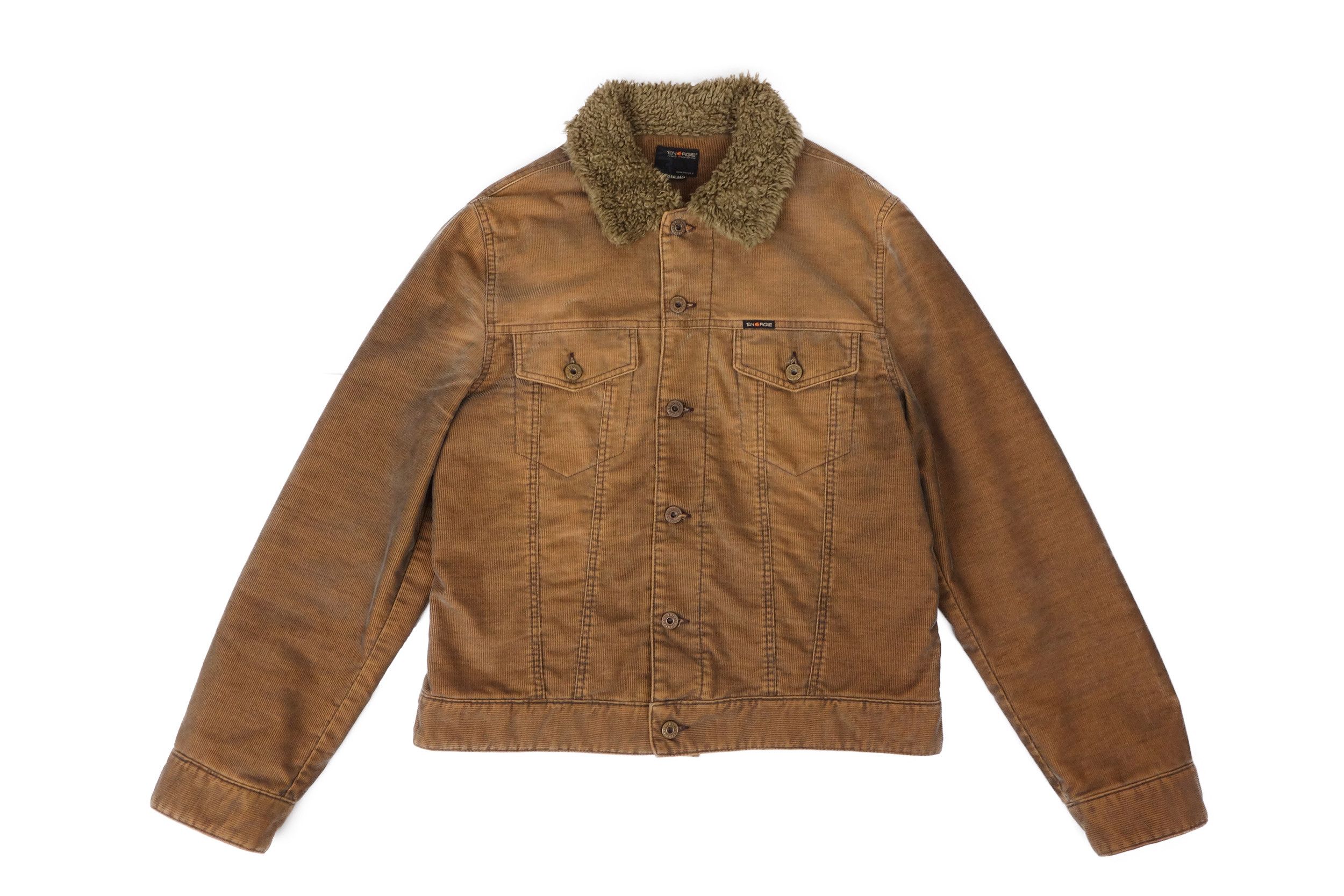 Energie × Sixty Energie Vintage Corduroy Trucker Jacket Sherpa by Miss Sixty Size US L / EU 52-54 / 3 - 11 Thumbnail