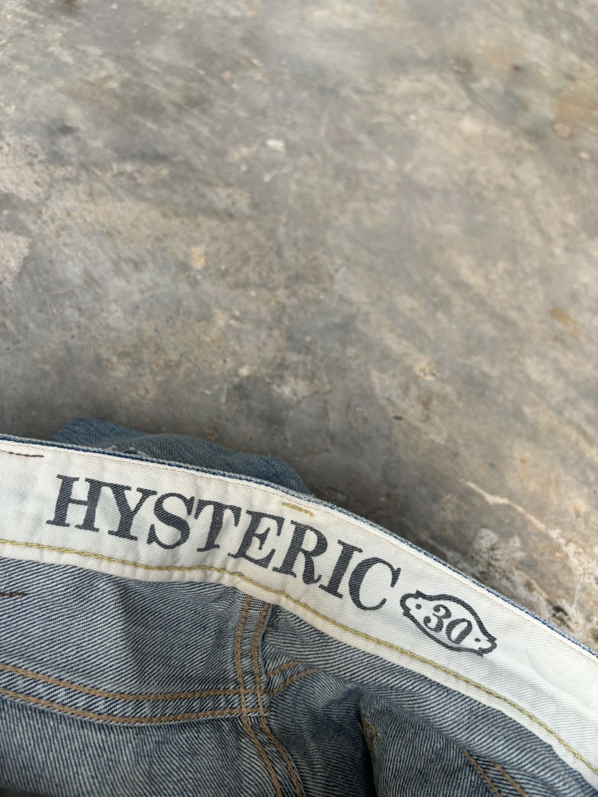 Hysteric Glamour Hysteric Glamour Distressed Selvedge Denim Size US 30 / EU 46 - 11 Thumbnail