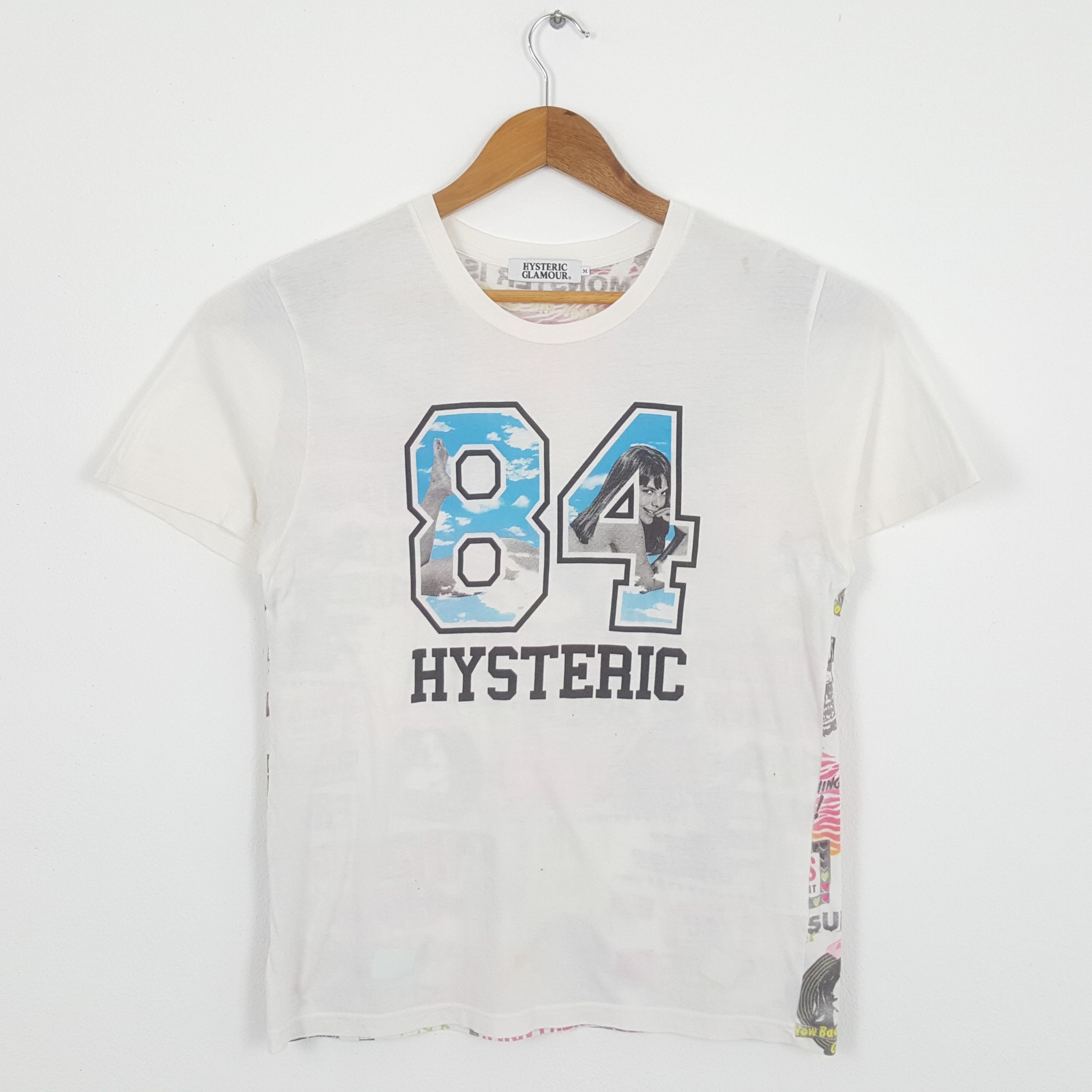 Hysteric Glamour × Japanese Brand × Vintage Vintage HYSTERIC GLAMOUR Japanese Fashion Brand T-Shirt Size US M / EU 48-50 / 2 - 3 Thumbnail