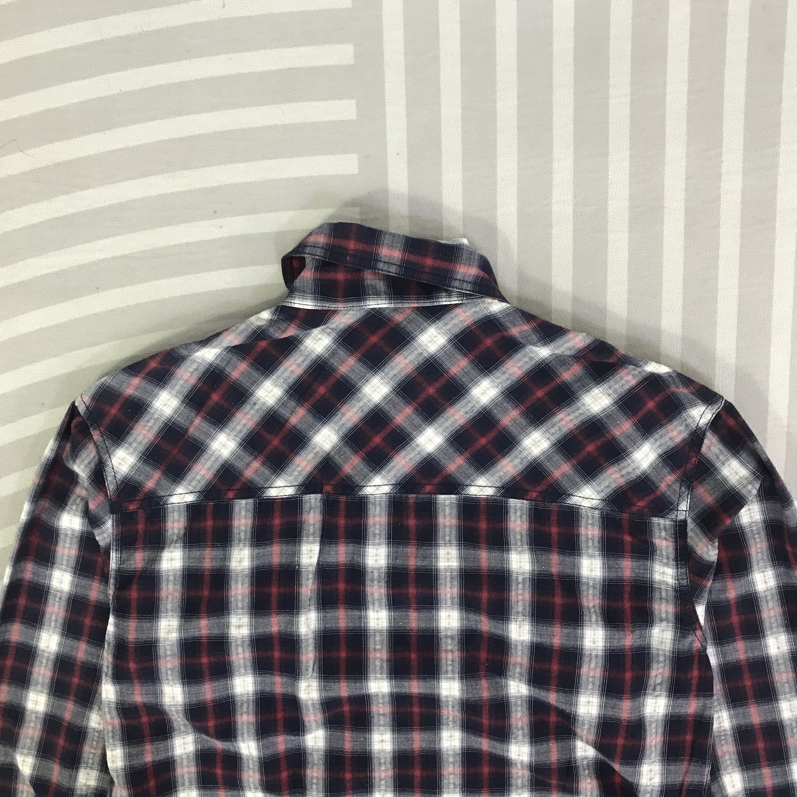 Kansai Yamamoto Vintage Kansai Yamamoto flannel design Zip Jacket K109B1 Size US M / EU 48-50 / 2 - 4 Thumbnail