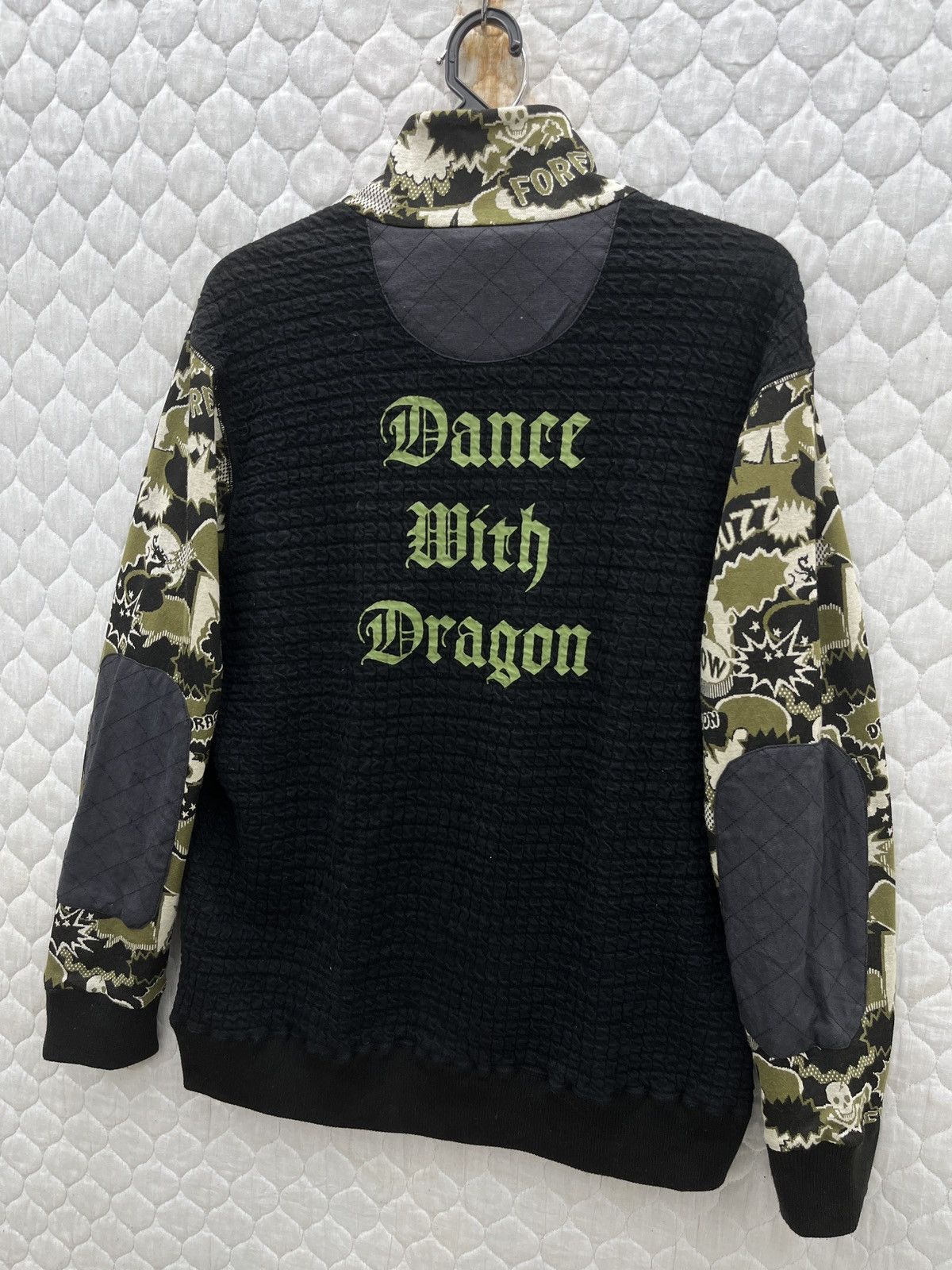 Japanese Brand 🔥🔥🔥ARCHICE DANCE WITH DRAGON KYOTO JAPAN PULLOVER Size US M / EU 48-50 / 2 - 3 Thumbnail