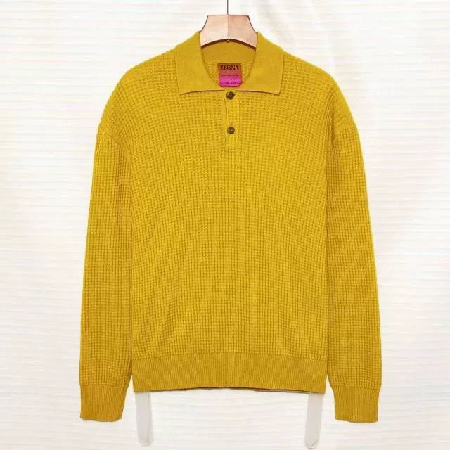Ermenegildo Zegna Zegna X Elder Statesman Cashmere Polo Shirt Size US S / EU 44-46 / 1 - 1 Thumbnail
