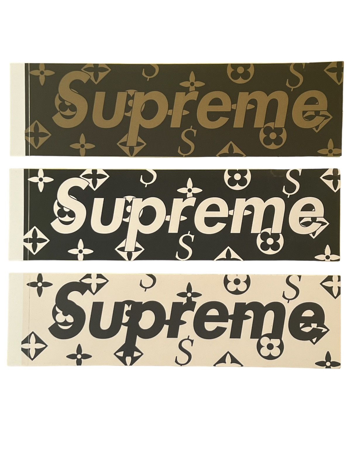 Supreme Louis Vuitton Box Logo Stickers | Supreme Stickers