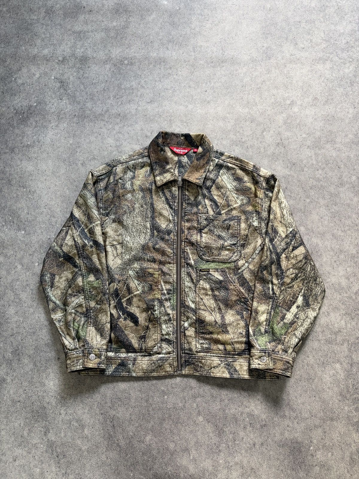 Supreme Supreme Moleskin Kindermann Realtree Work Jacket Size US M / EU 48-50 / 2 - 1 Thumbnail