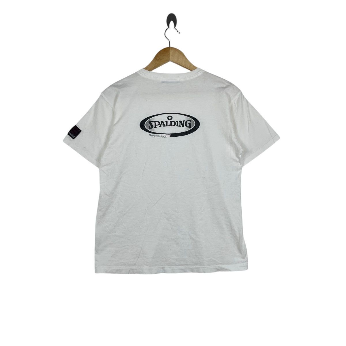 Spalding × Vintage Vintage 80s Spalding Tee Shirt Size US M / EU 48-50 / 2 - 1 Thumbnail