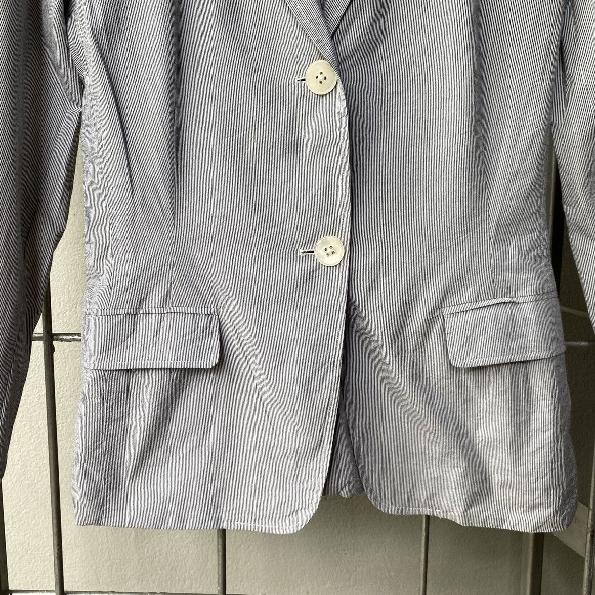 Jil Sander JIL SANDER Light Gray Blazer with Two Buttons Size M / US 6-8 / IT 42-44 - 11 Thumbnail