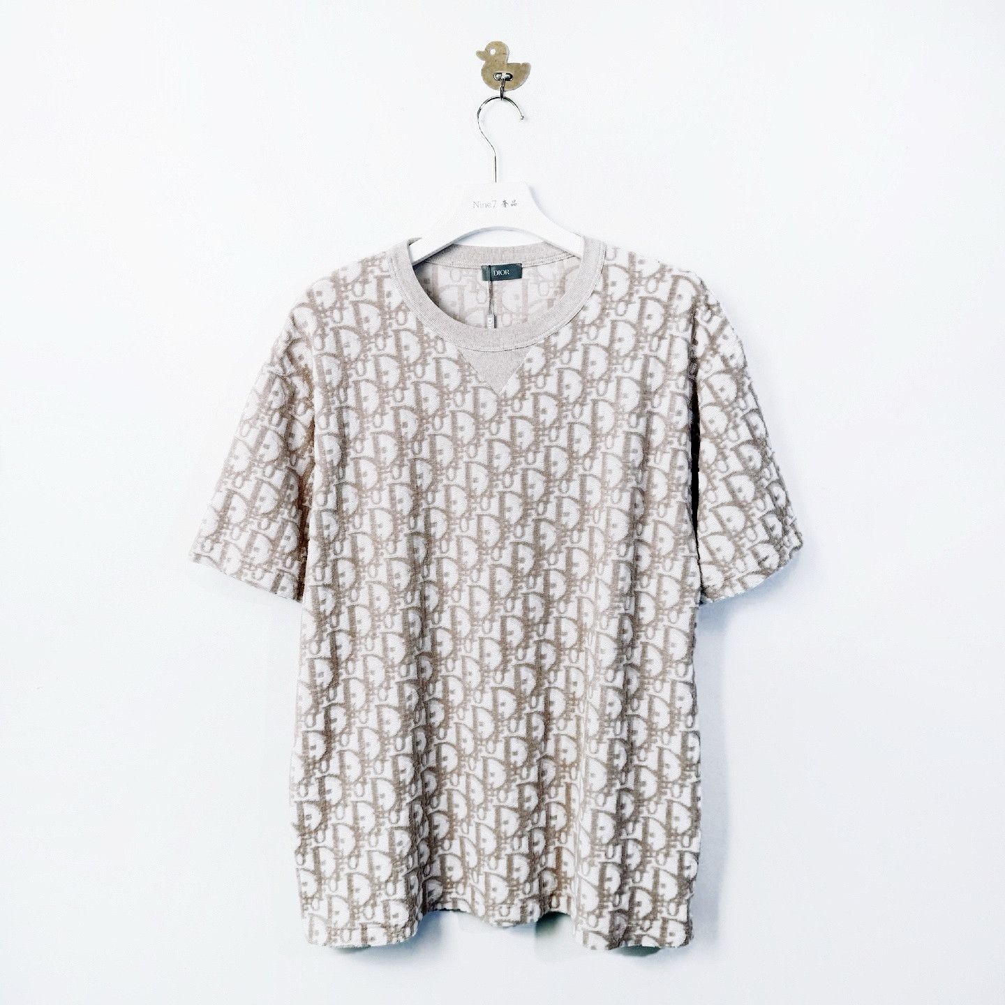 Dior Dior Oblique Terry T-Shirt Size XXL Size US XXL / EU 58 / 5 - 1 Thumbnail