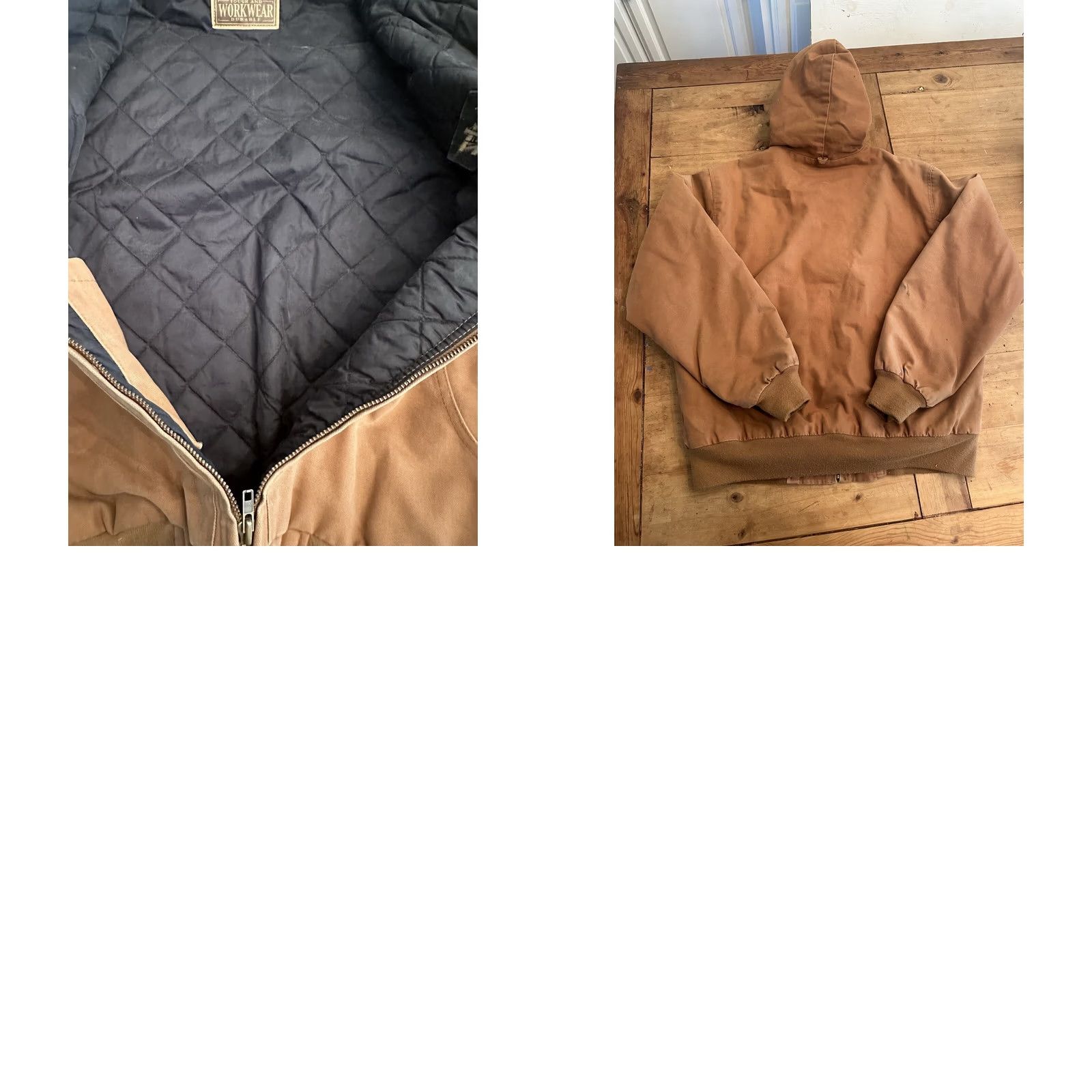 Equipment VINTAGE Swingster Jacket L Brown Canvas Distressed Quilt Lined Workwear Shirt Mens Regular Brown Size US L / EU 52-54 / 3 - 8 Thumbnail