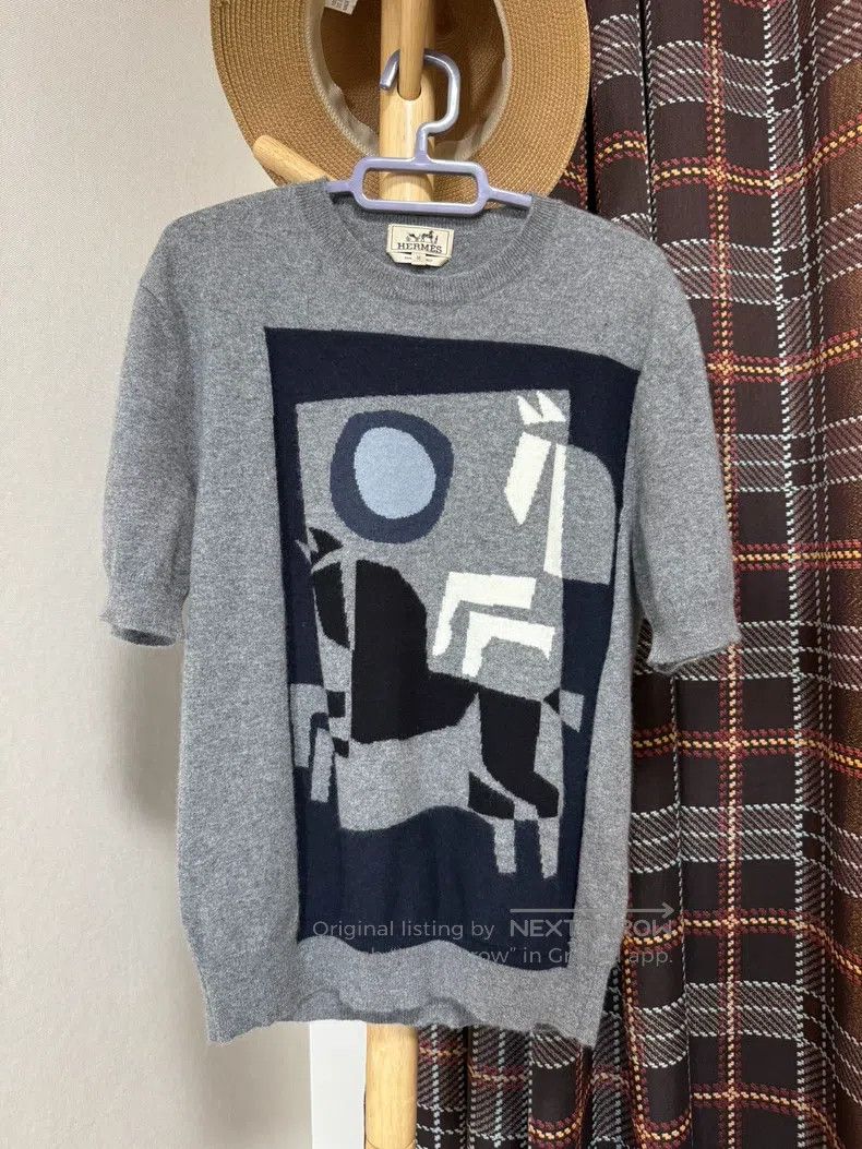 Hermes Hermes Cashmere short-sleeve, 100% cashmere, unisex. Size US M / EU 48-50 / 2 - 1 Thumbnail