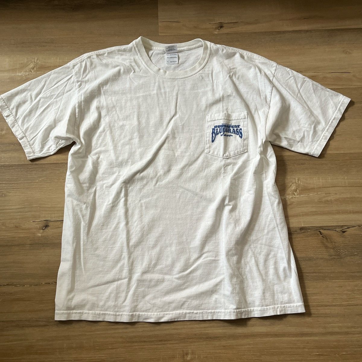 Vintage vintage white tee “bubbafest bluegrass” Size US L / EU 52-54 / 3 - 1 Thumbnail