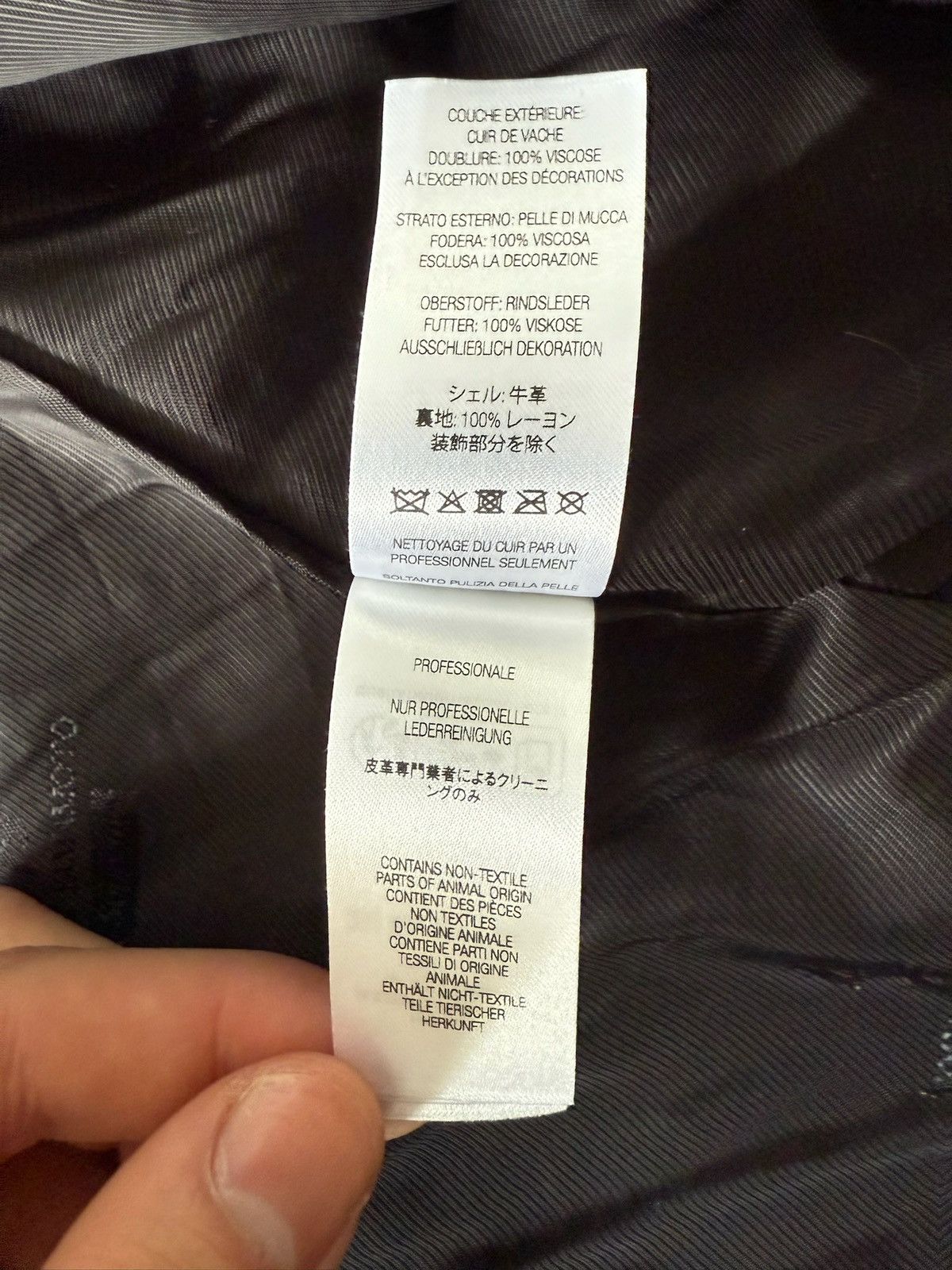 Supreme × Yohji Yamamoto Supreme X Yohji Yamamoto Leather Jacket Size US M / EU 48-50 / 2 - 6 Thumbnail