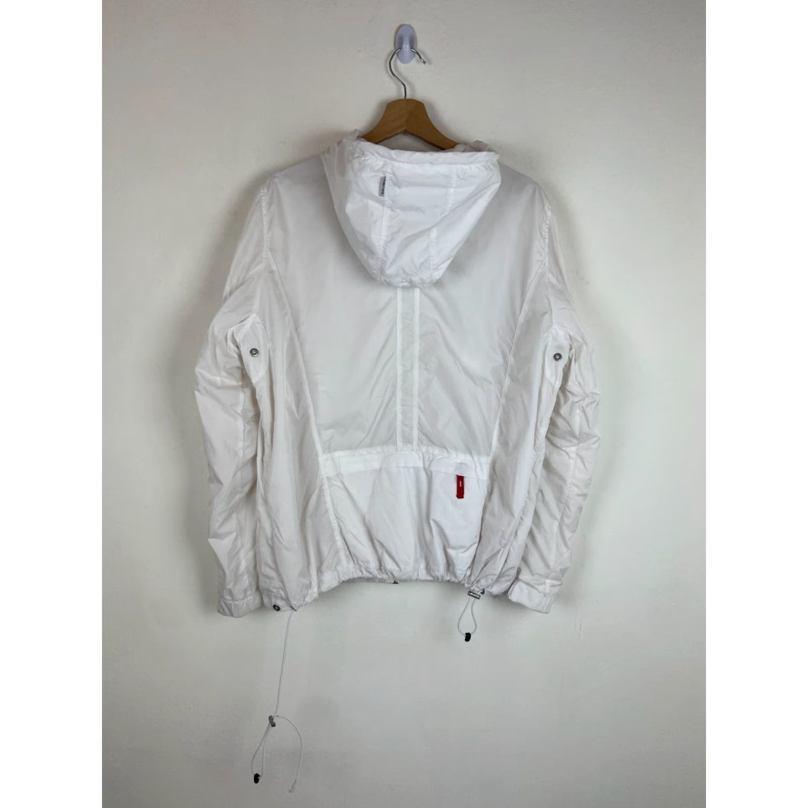 Bogner Bogner Fire + Ice Windbreaker Jacket Womens XL White Nylon Zip Embroidered 90s Classic Windbreaker Jacket Size XL / US 12-14 / IT 48-50 - 2 Thumbnail