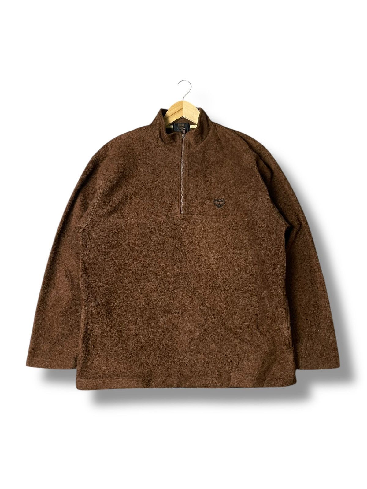 Japanese Brand × MCM × Vintage MCM Half Zipped Fleece Pullover (116) Size US S / EU 44-46 / 1 - 1 Thumbnail