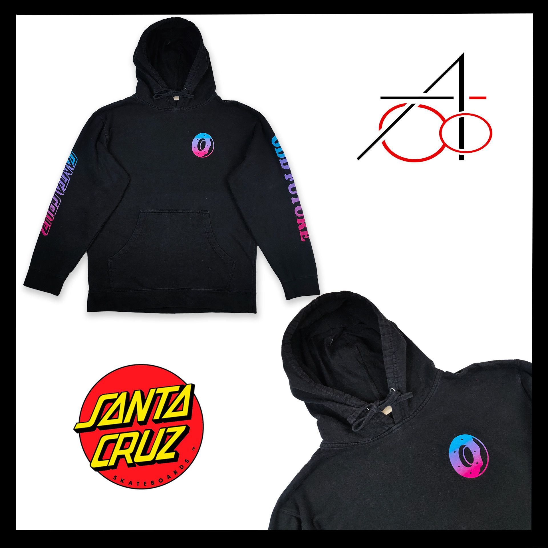 Santa Cruz Skateboards Santa Cruz Hoodie Odd Future Collection Grailed